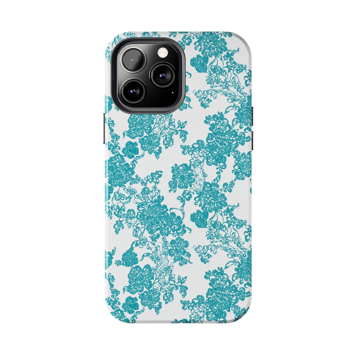 Boho Bliss | Teal on White Lace