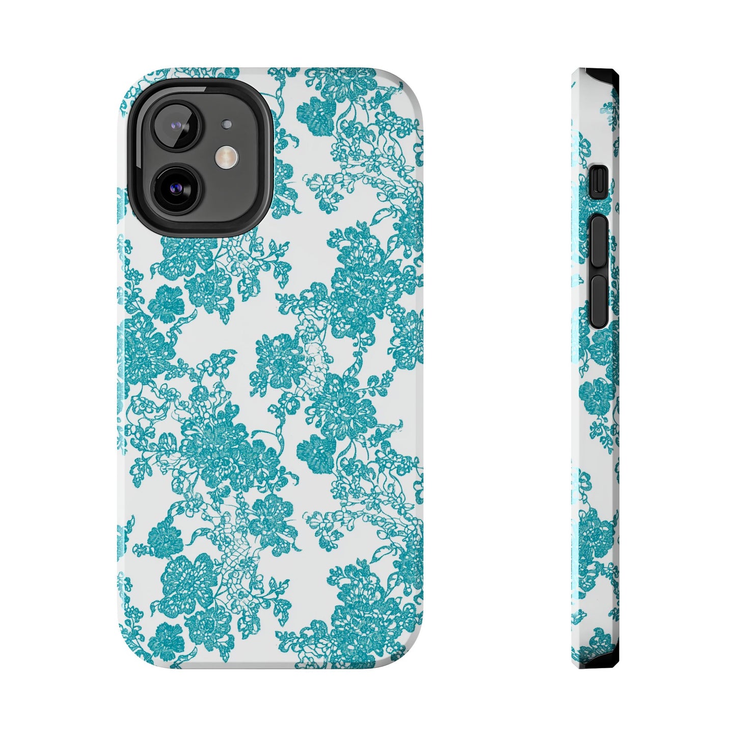 Boho Bliss | Teal on White Lace