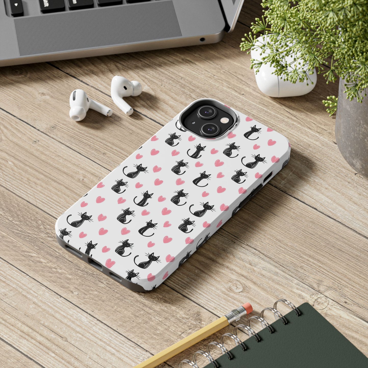 Animal Instinct | Black Cats & Pink Hearts