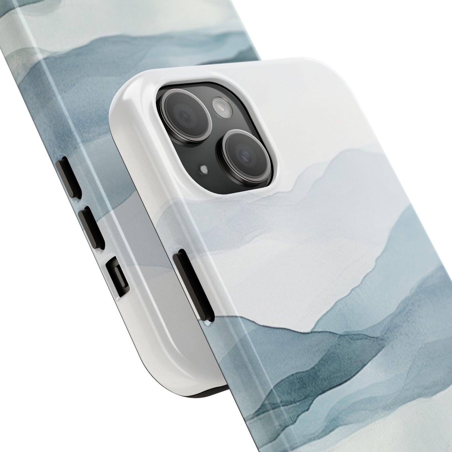 Majestic Mountains | Watercolor Mountain Scene