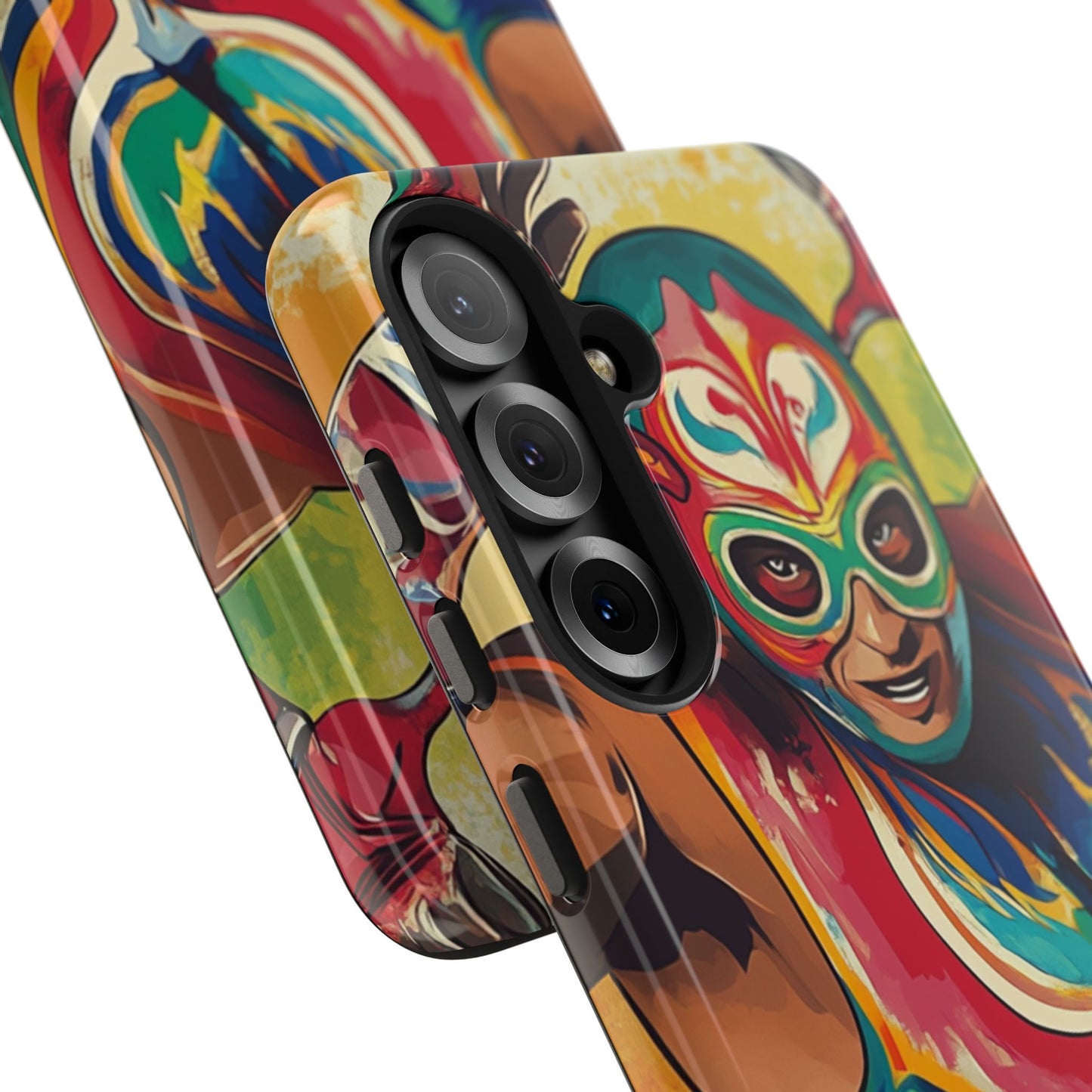 Mexicana de Corazon | Colorful Lucha Libre Wrestler