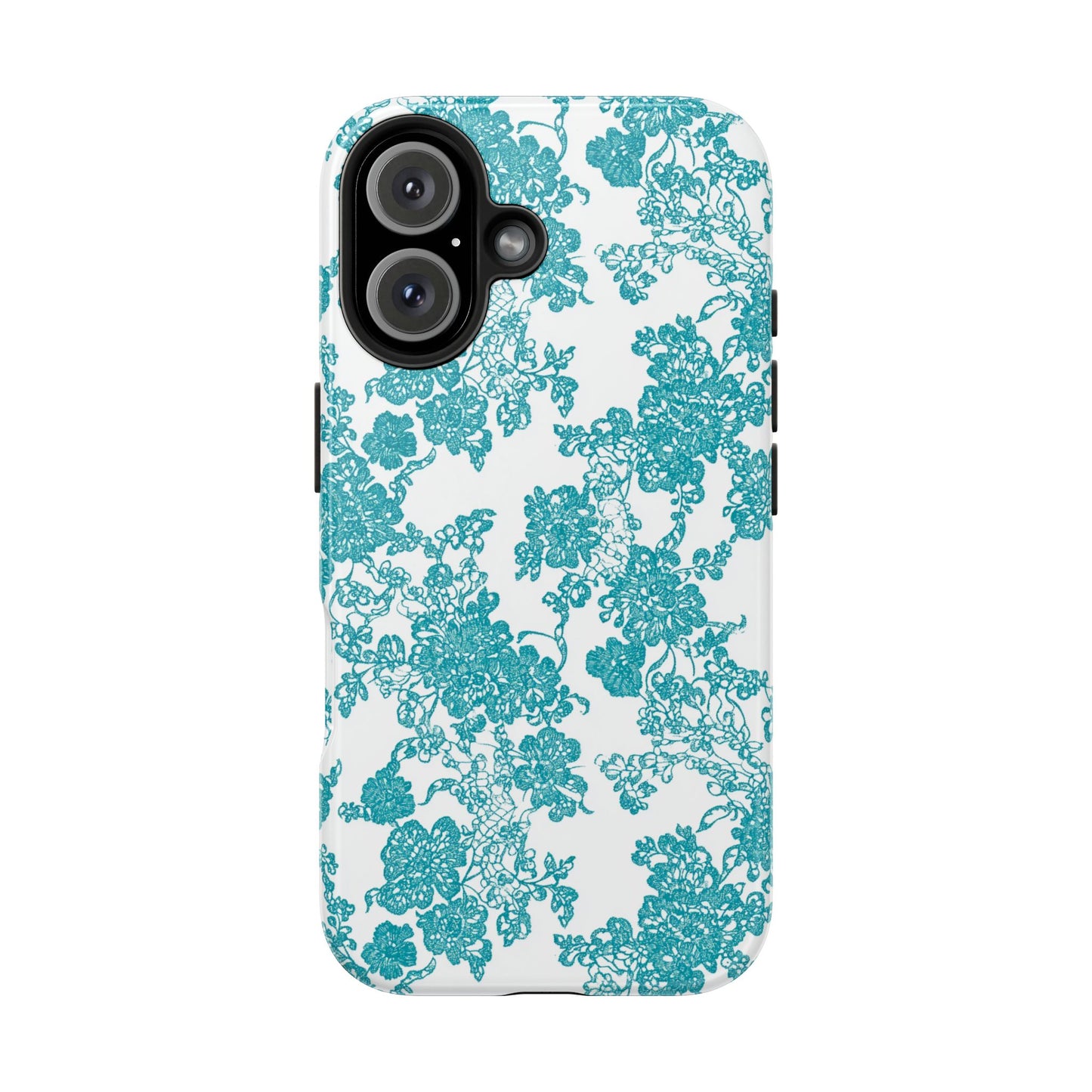 Boho Bliss | Teal on White Lace