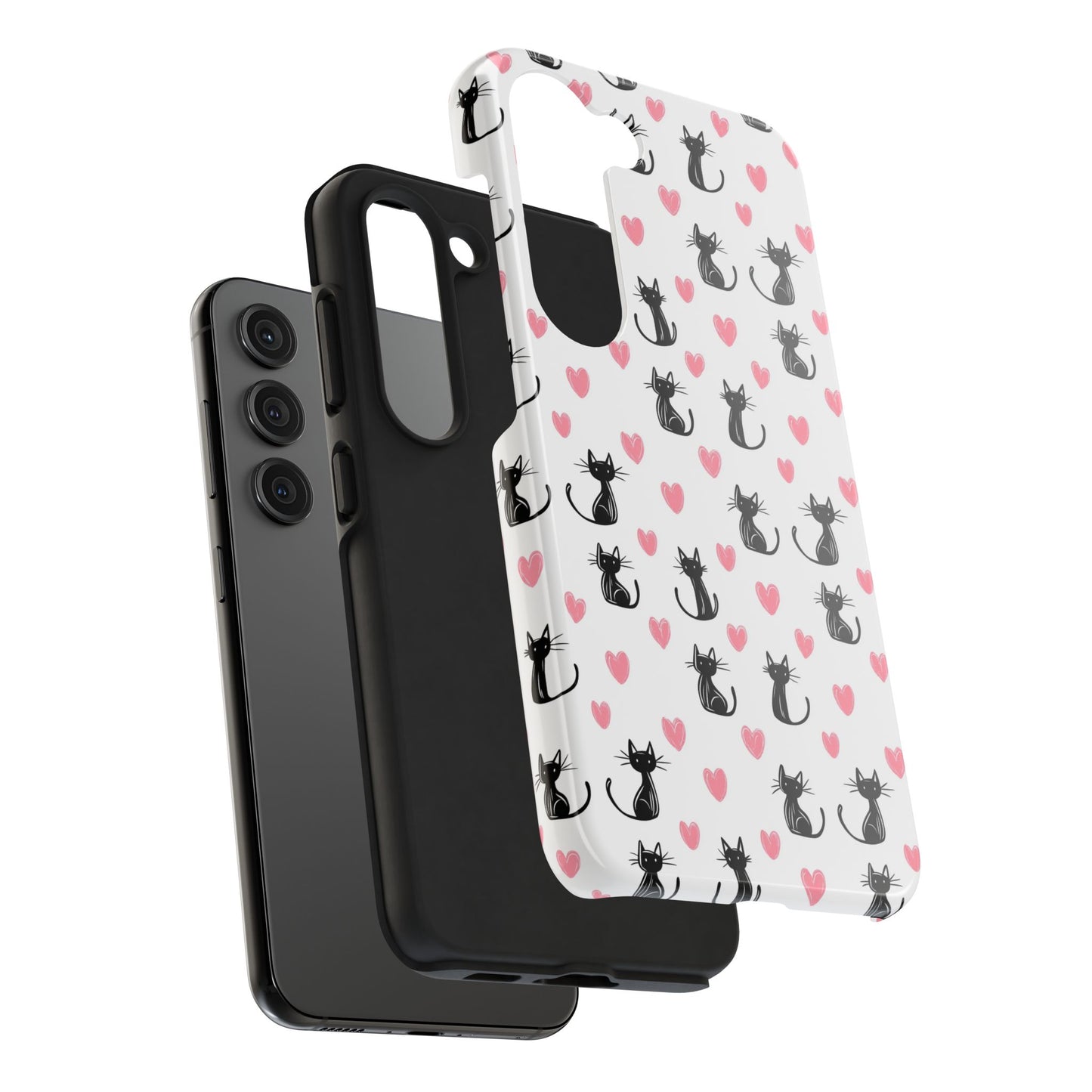 Animal Instinct | Black Cats & Pink Hearts