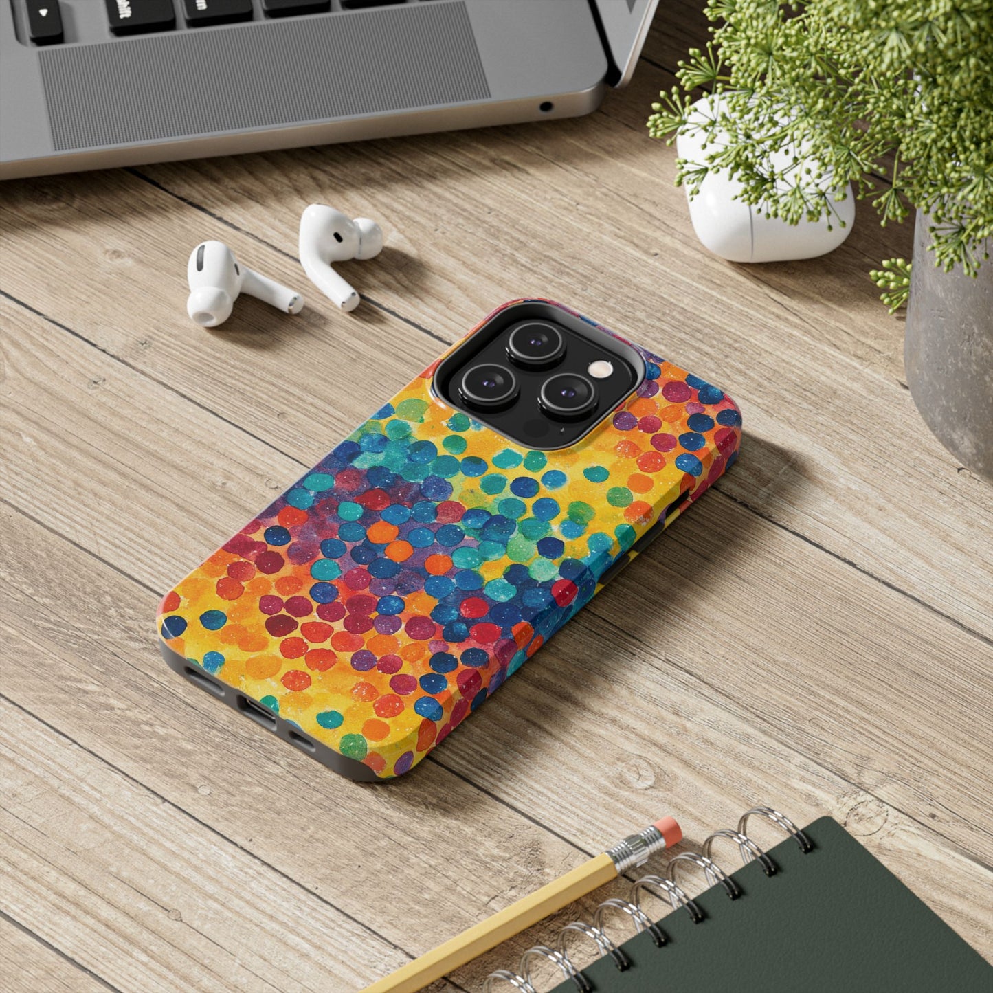 Trendy Spots | Rainbow Polka Dots