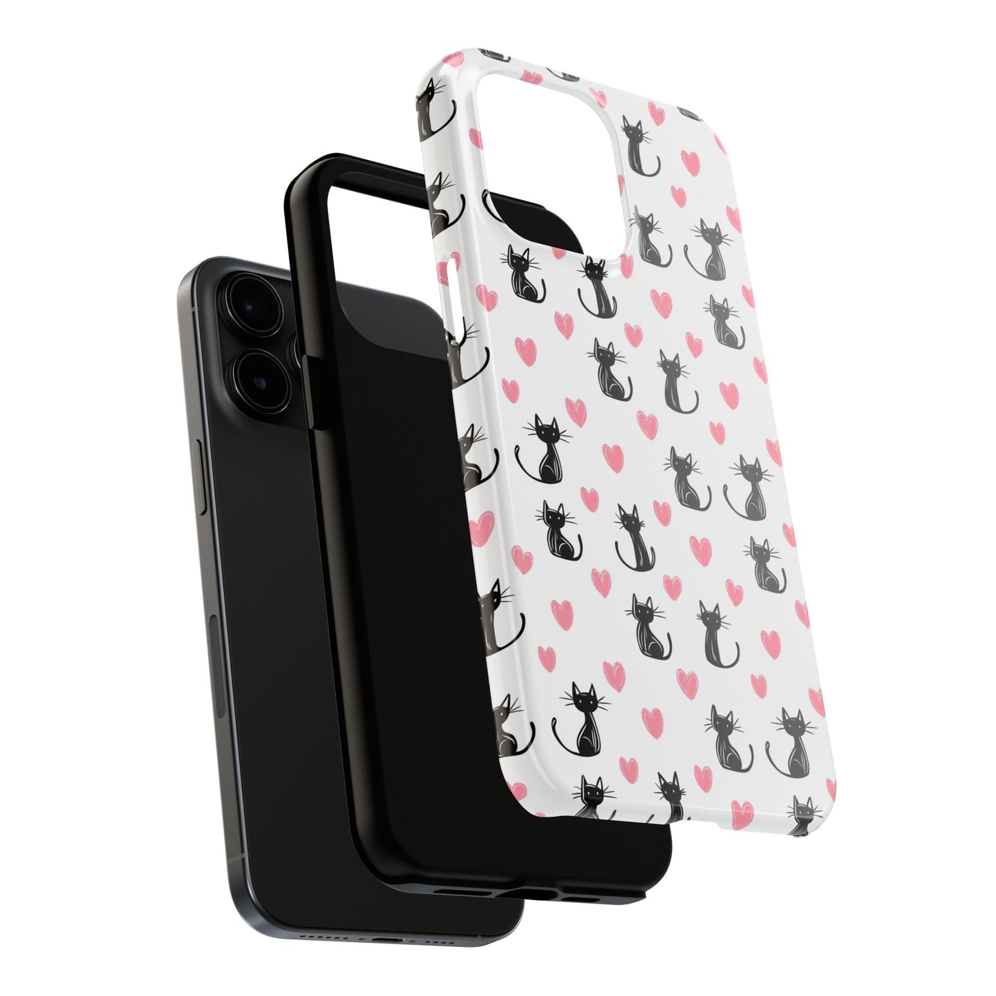 Animal Instinct | Black Cats & Pink Hearts