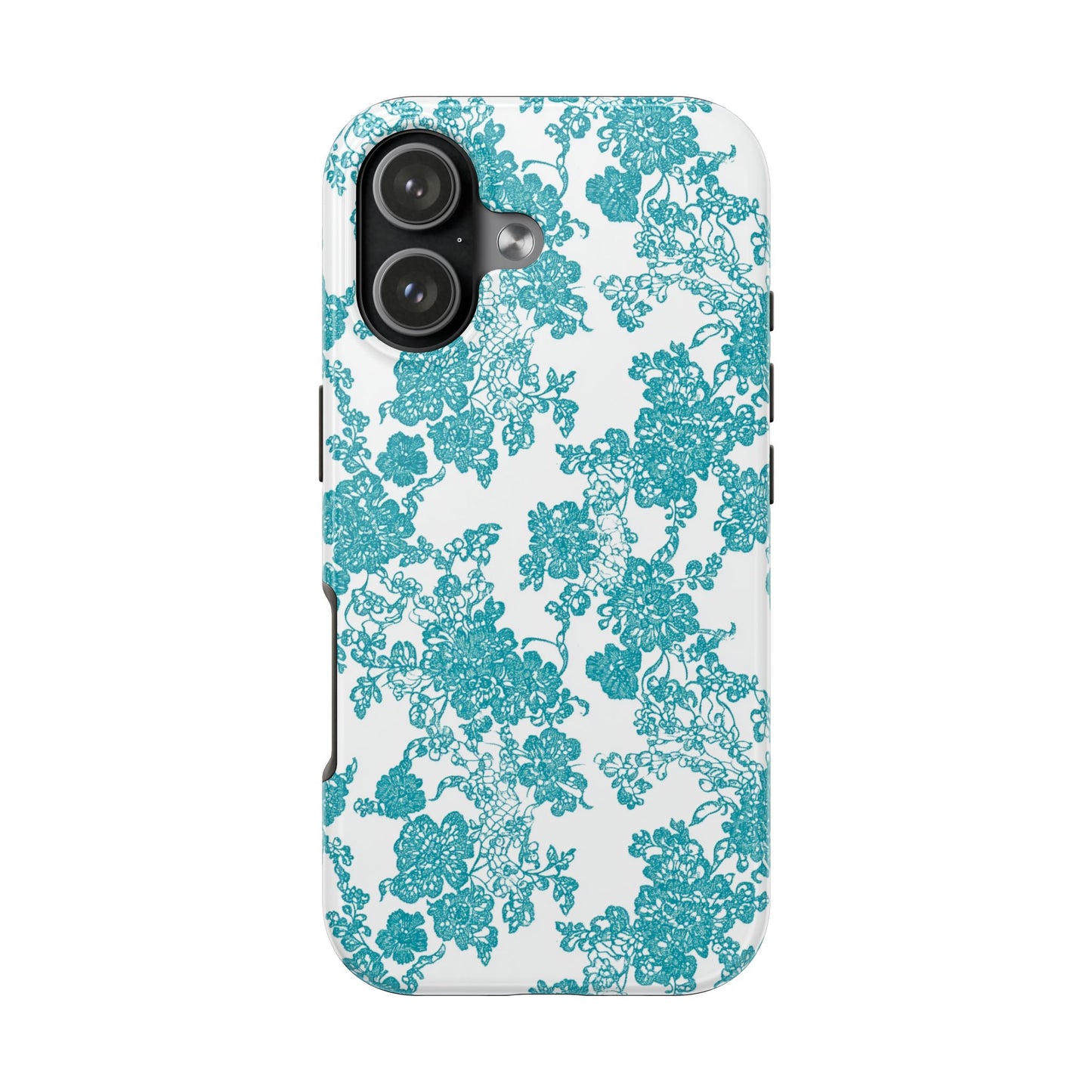 Boho Bliss | Teal on White Lace