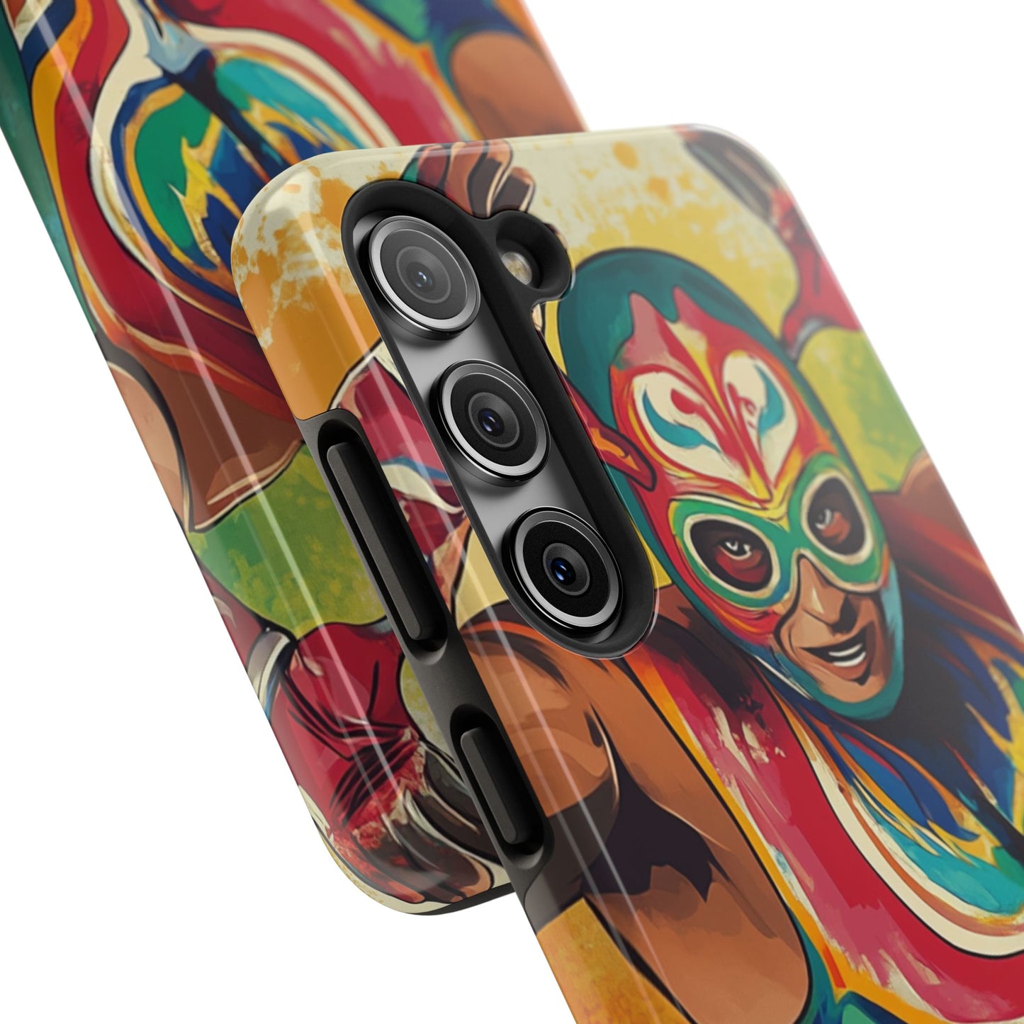 Mexicana de Corazon | Colorful Lucha Libre Wrestler