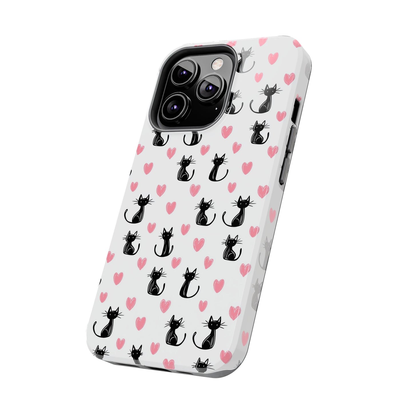 Animal Instinct | Black Cats & Pink Hearts