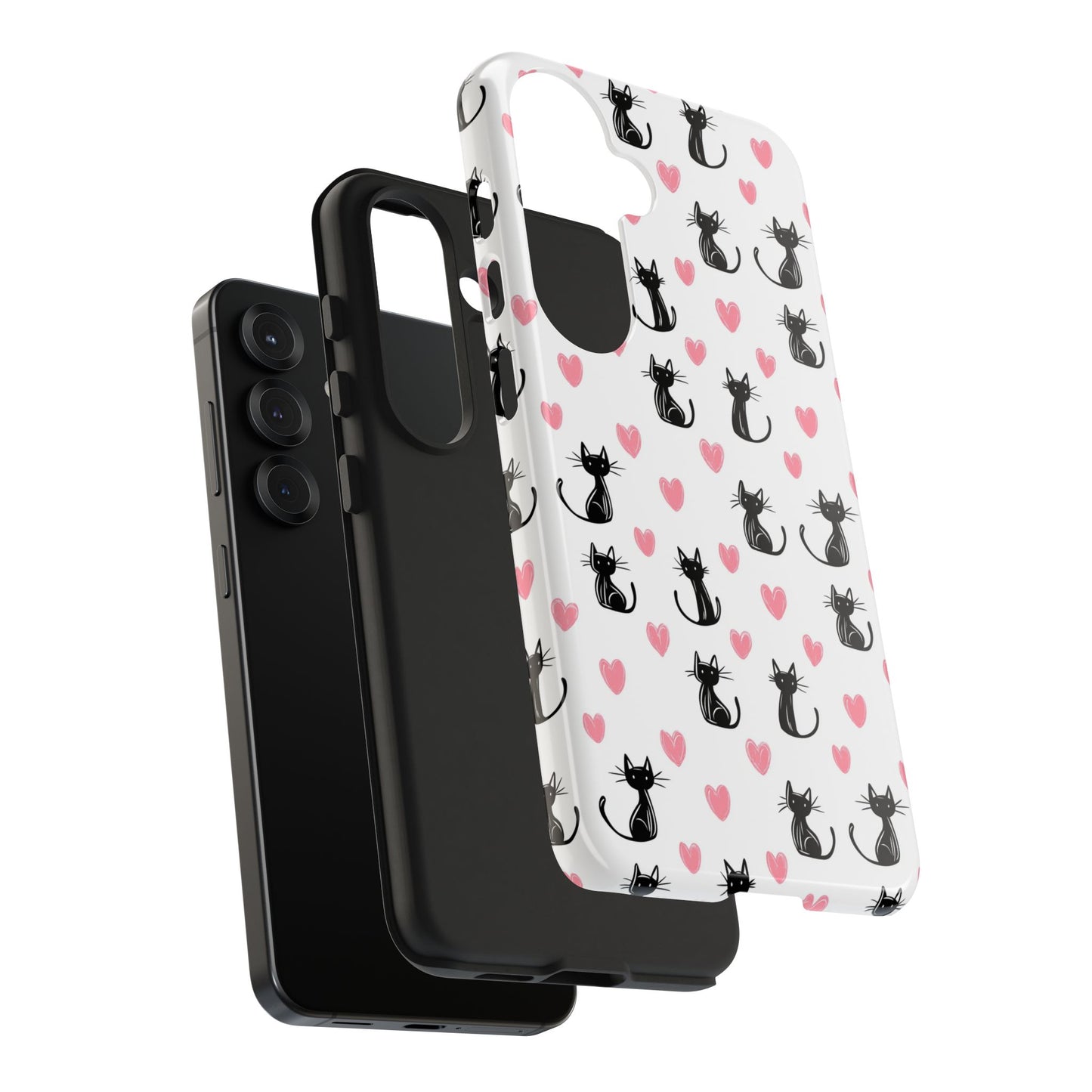 Animal Instinct | Black Cats & Pink Hearts