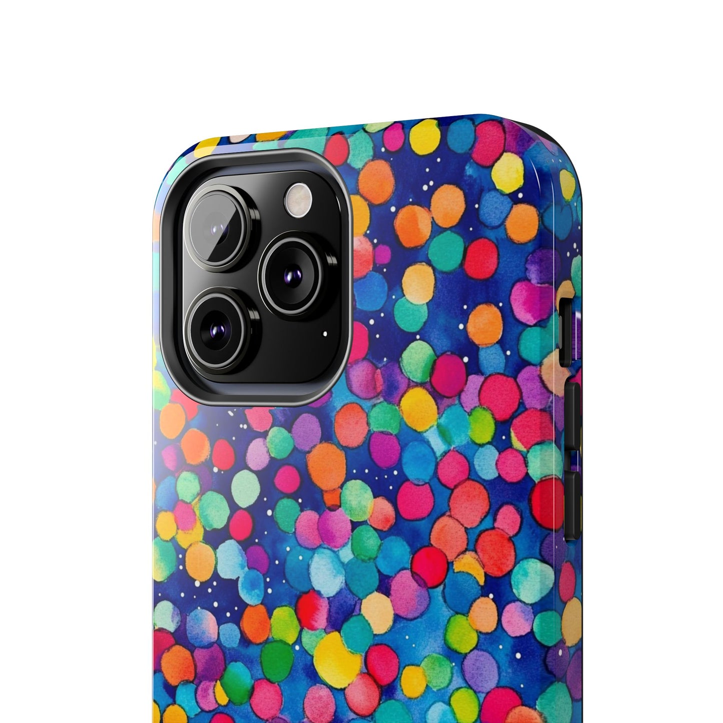 Trendy Spots | Colorful Blues Polka Dots