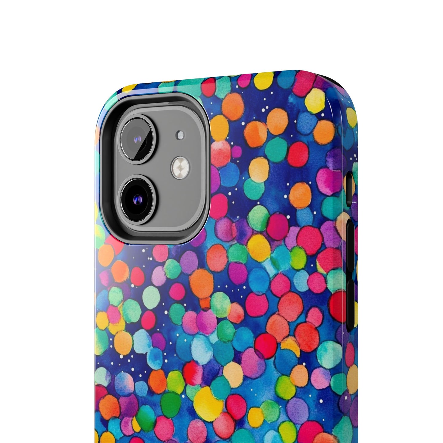Trendy Spots | Colorful Blues Polka Dots