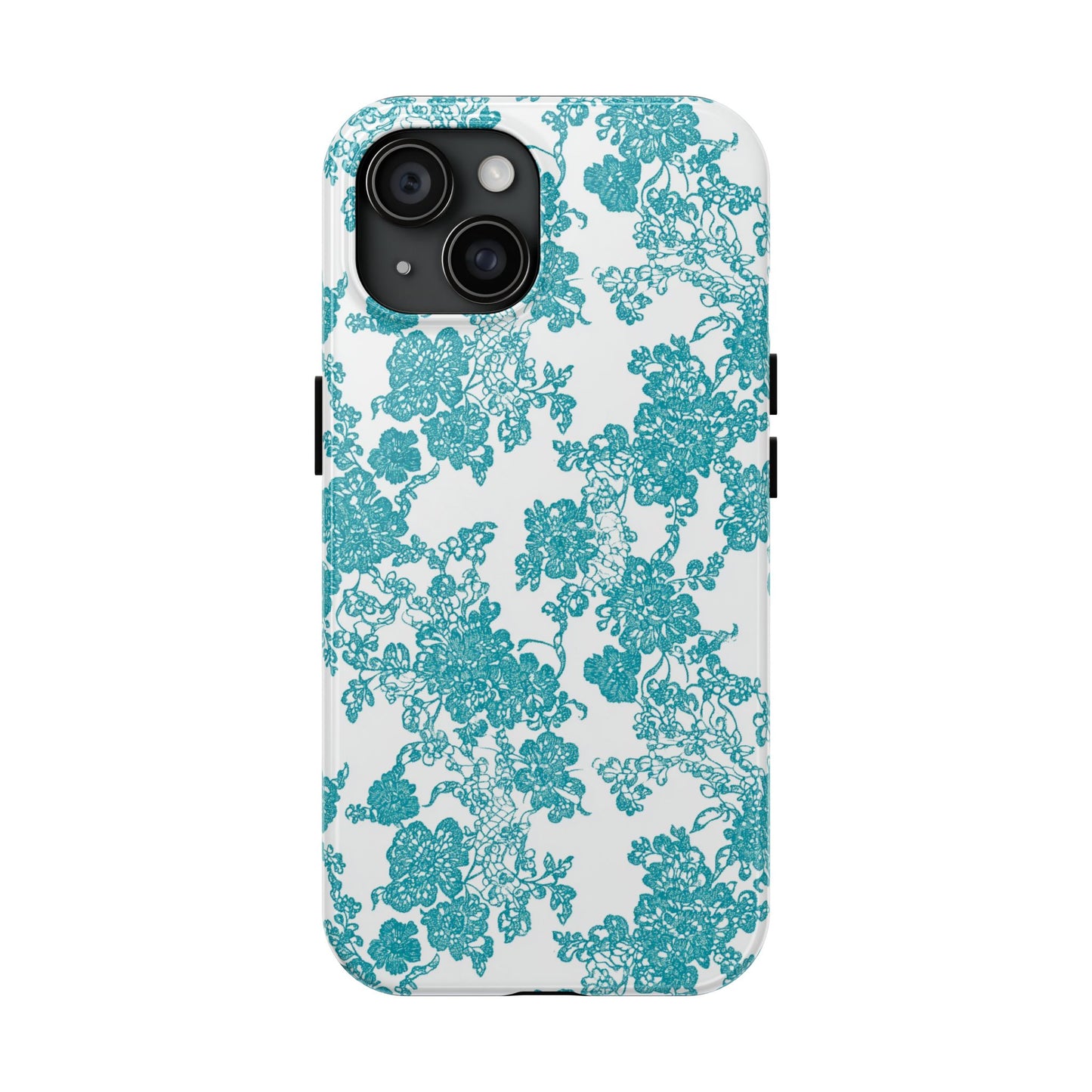 Boho Bliss | Teal on White Lace