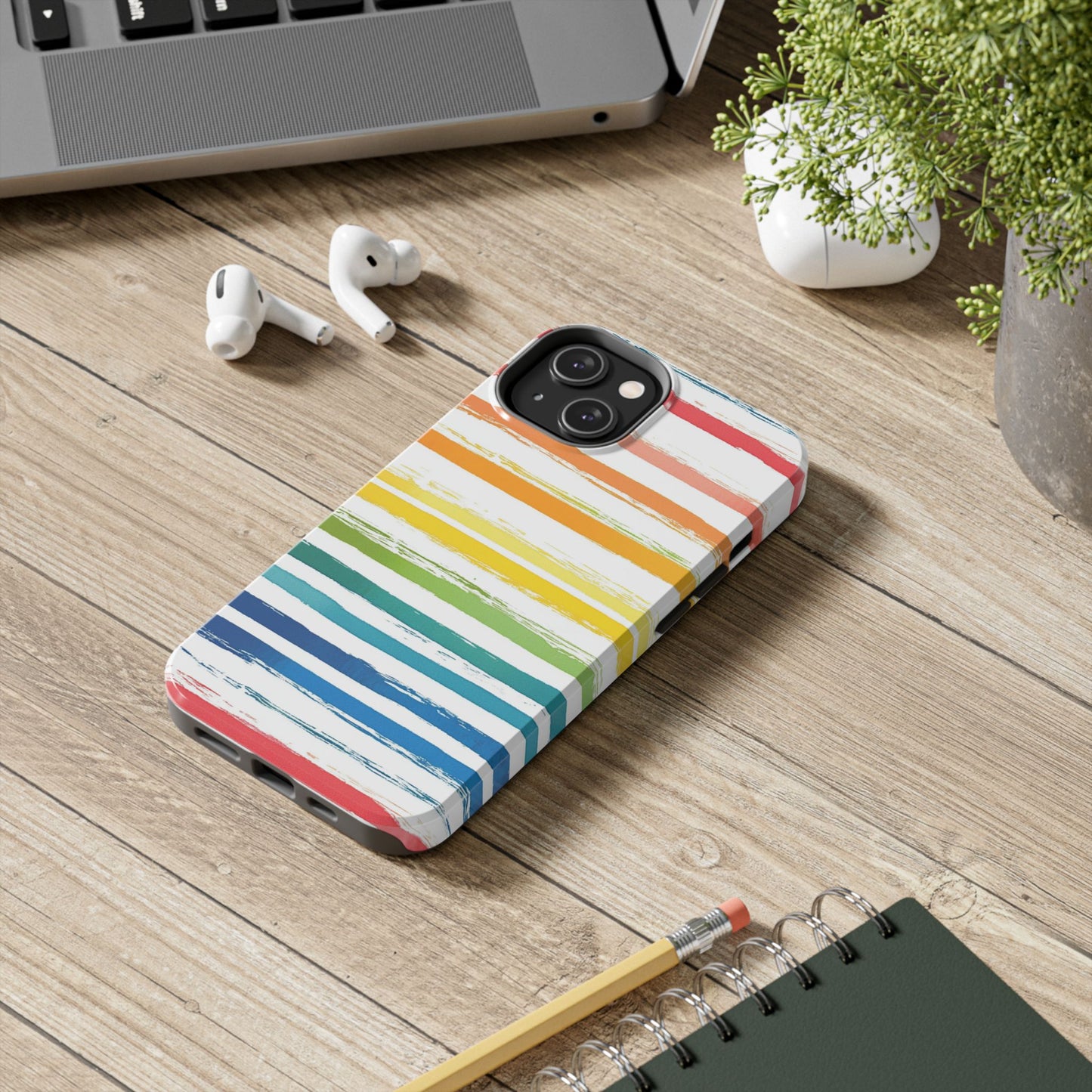 Vibrant Lines | Rainbow Stripes
