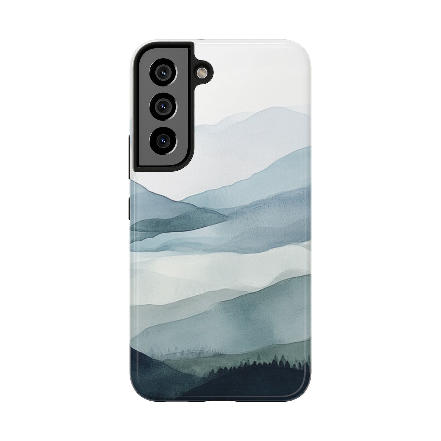 Majestic Mountains | Watercolor Mountain Scene