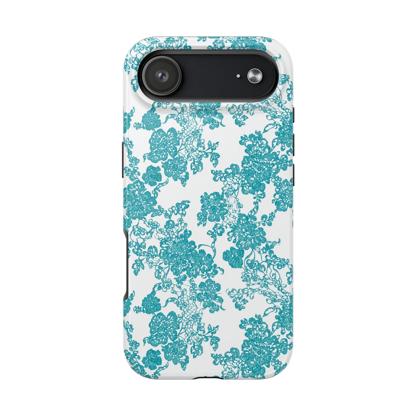 Boho Bliss | Teal on White Lace