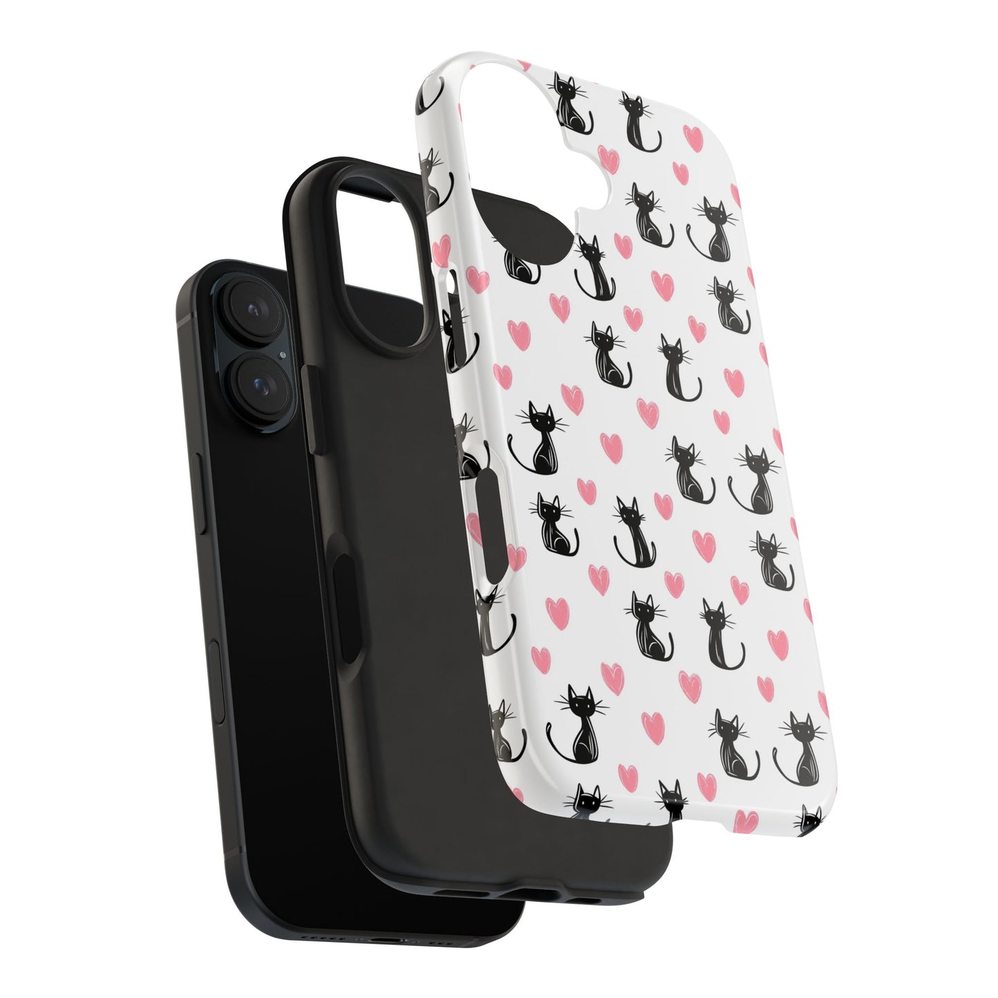 Animal Instinct | Black Cats & Pink Hearts
