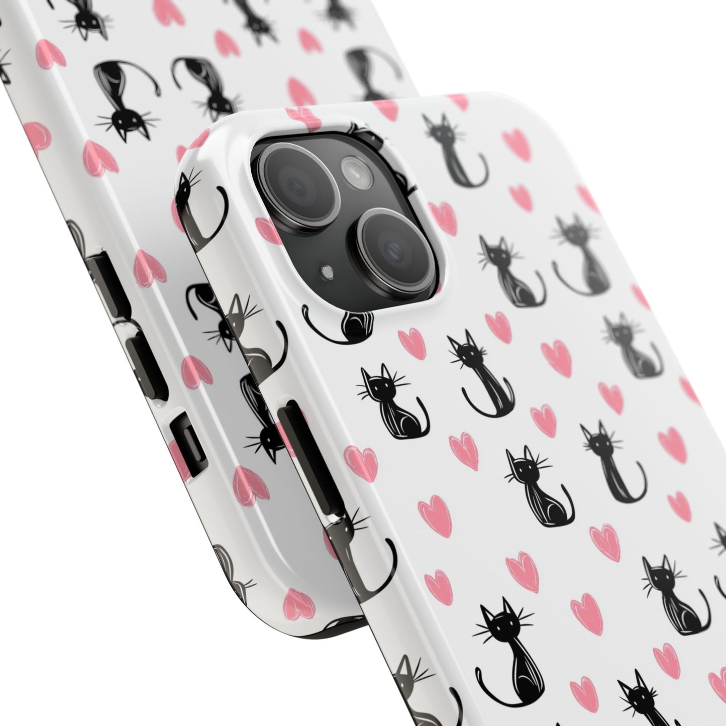 Animal Instinct | Black Cats & Pink Hearts