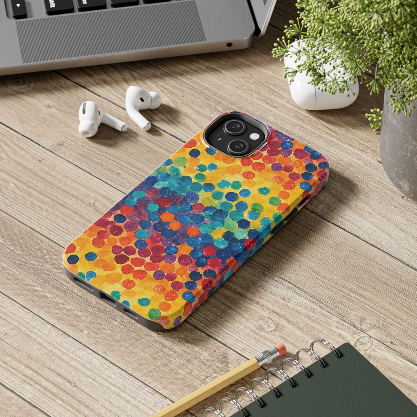 Trendy Spots | Rainbow Polka Dots