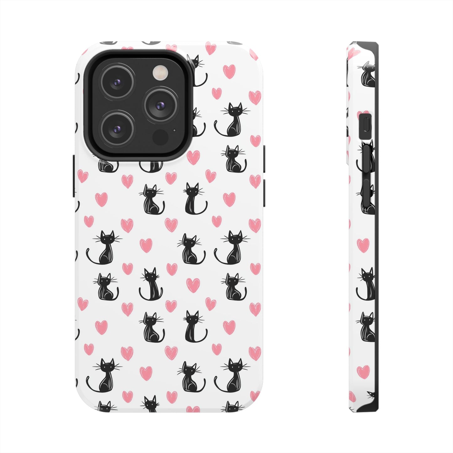 Animal Instinct | Black Cats & Pink Hearts