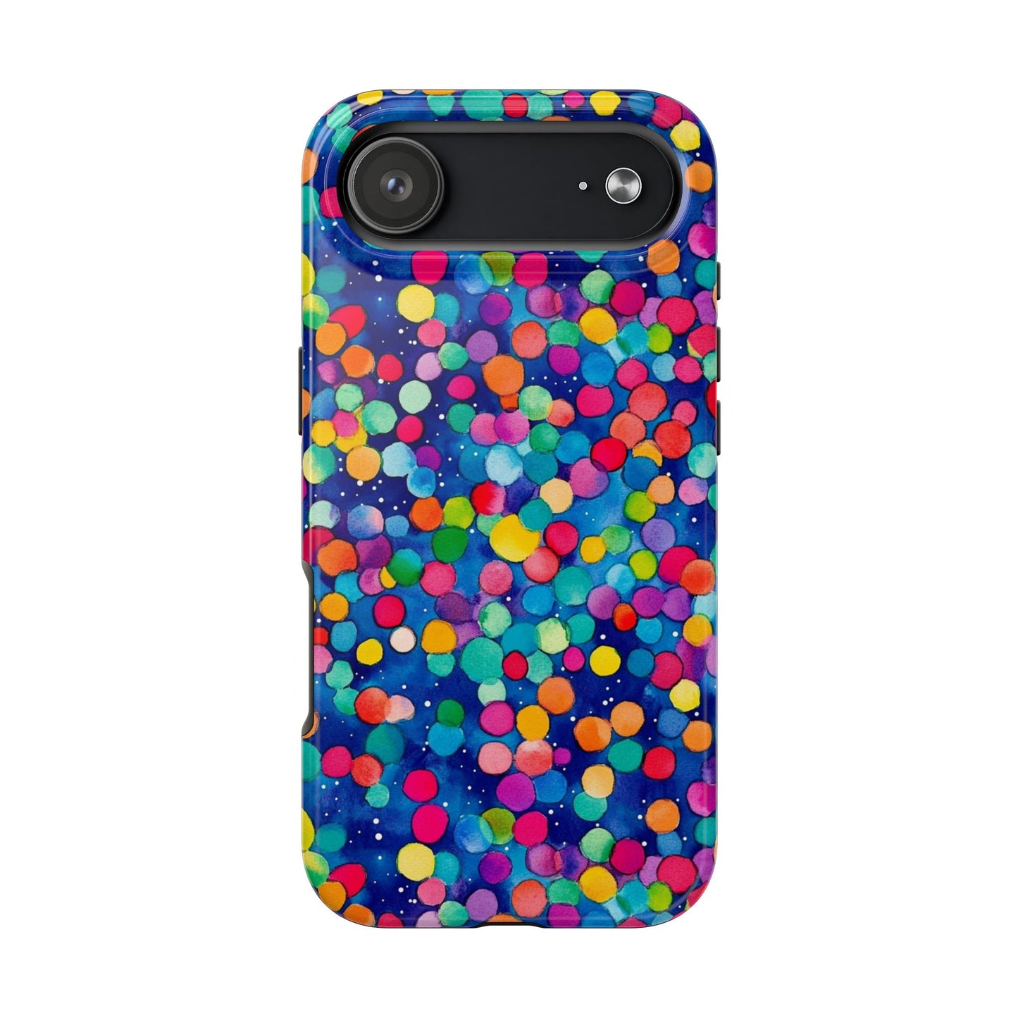 Trendy Spots | Colorful Blues Polka Dots