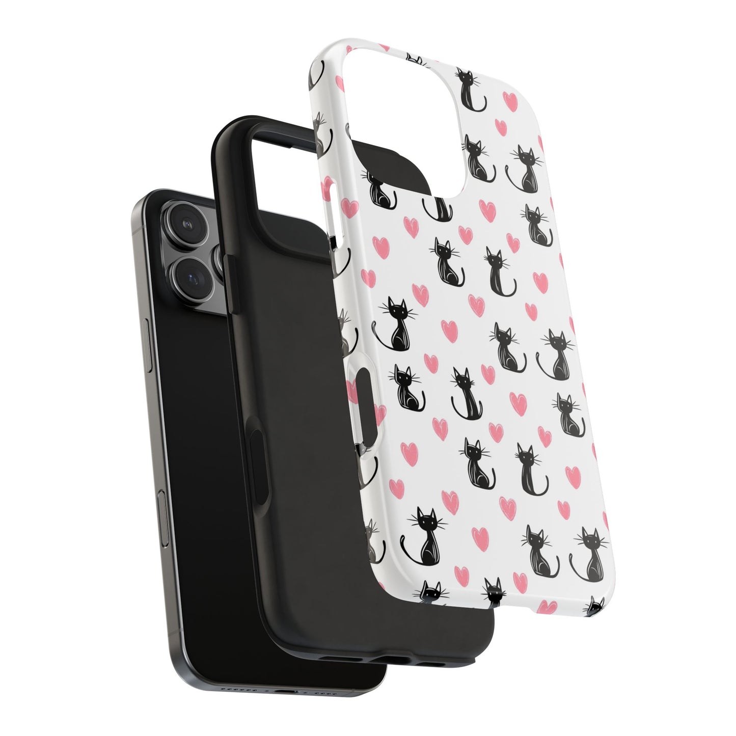 Animal Instinct | Black Cats & Pink Hearts