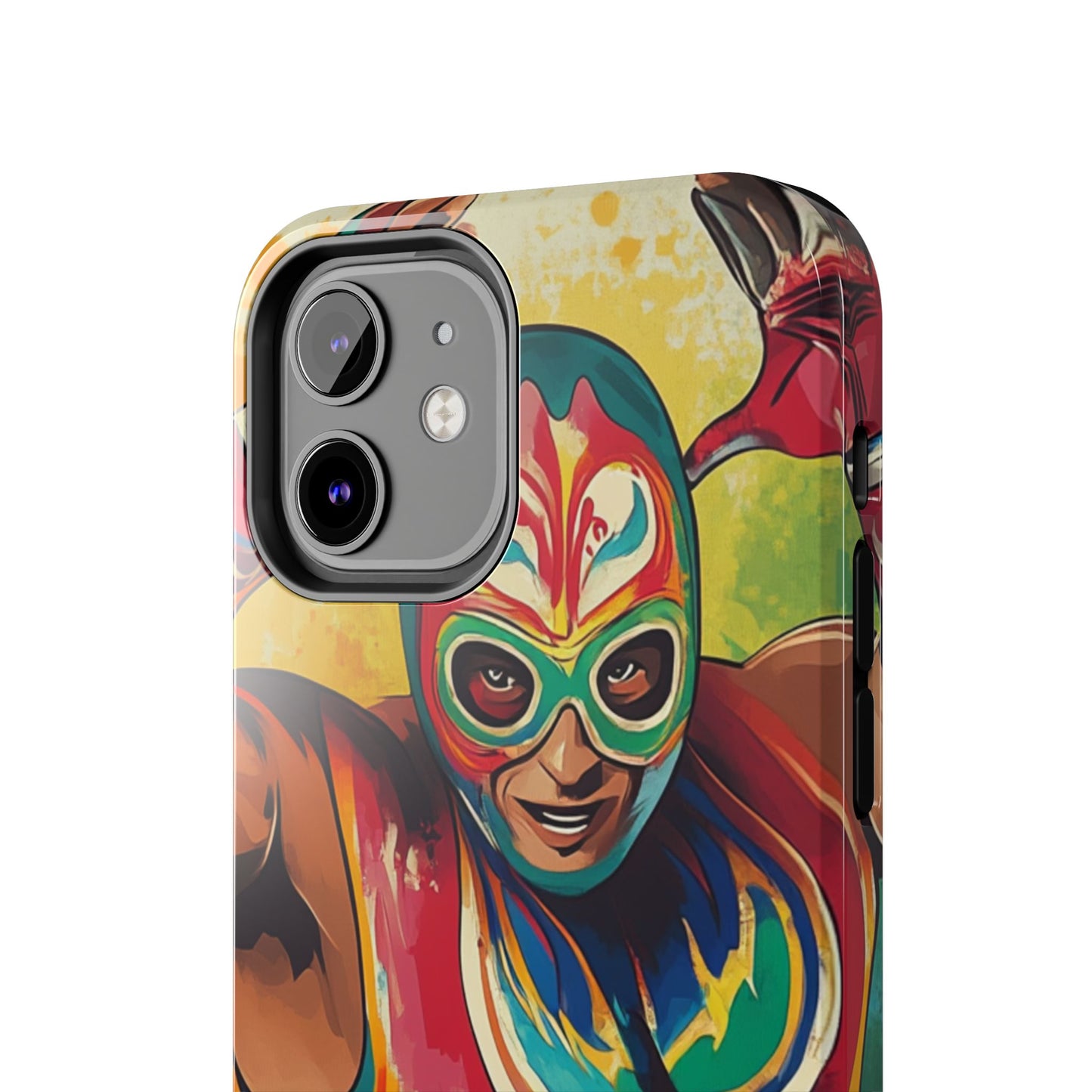Mexicana de Corazon | Colorful Lucha Libre Wrestler