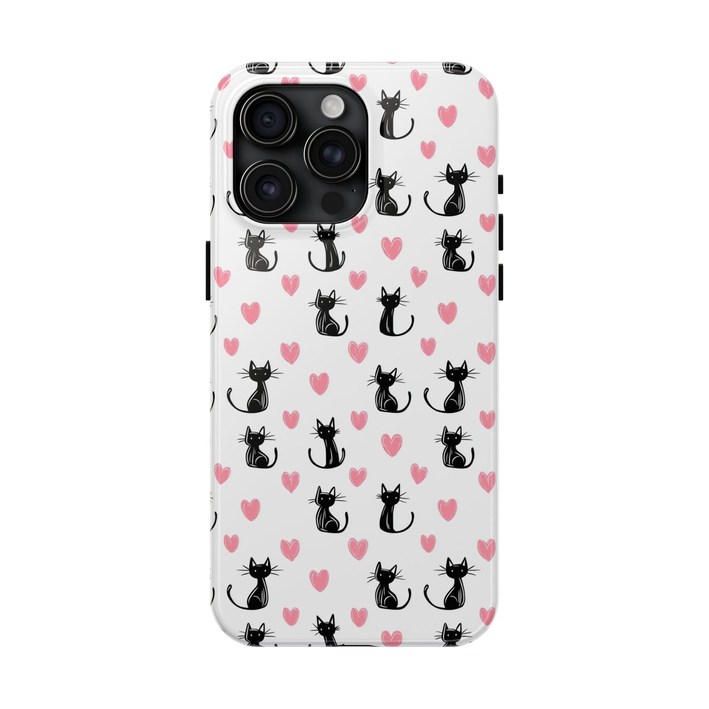 Animal Instinct | Black Cats & Pink Hearts