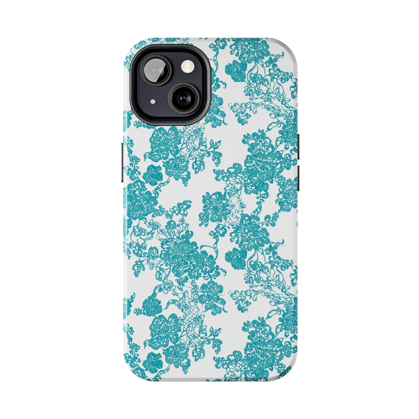Boho Bliss | Teal on White Lace