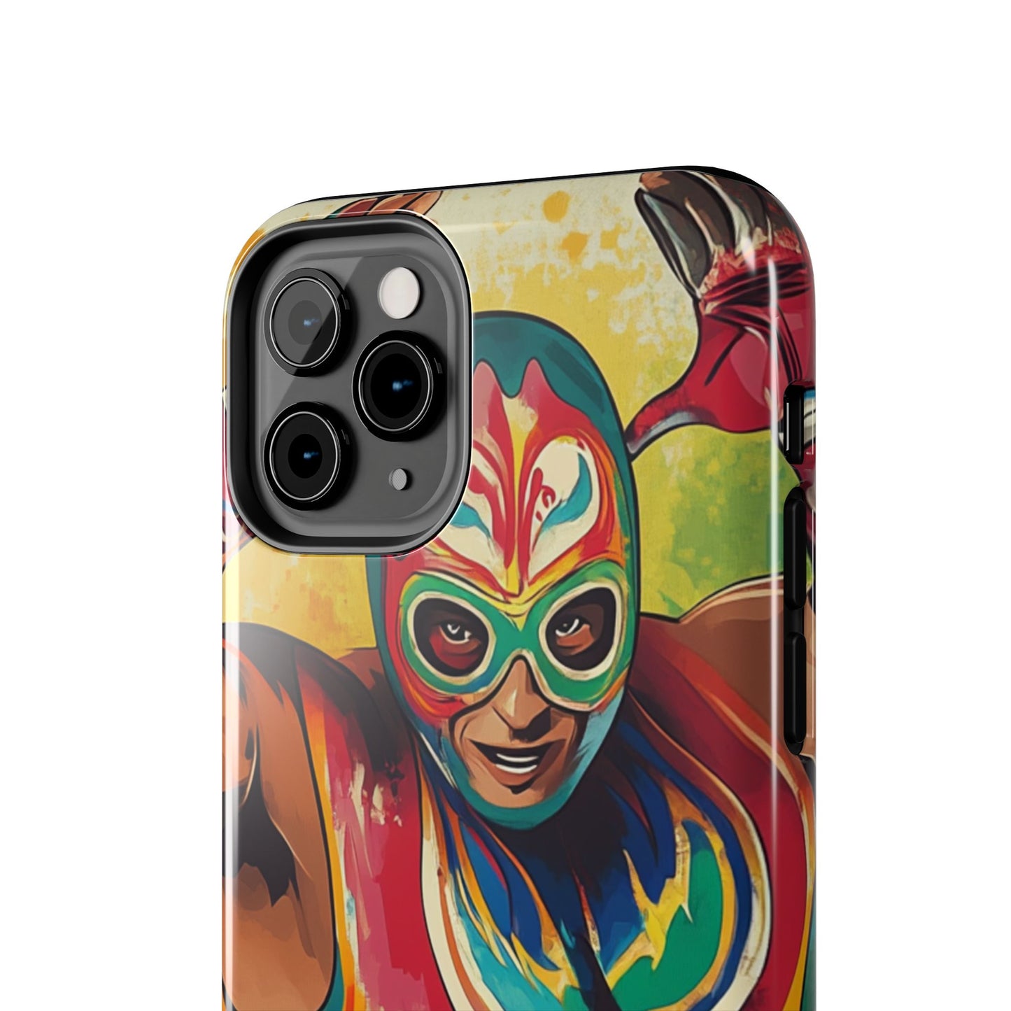 Mexicana de Corazon | Colorful Lucha Libre Wrestler