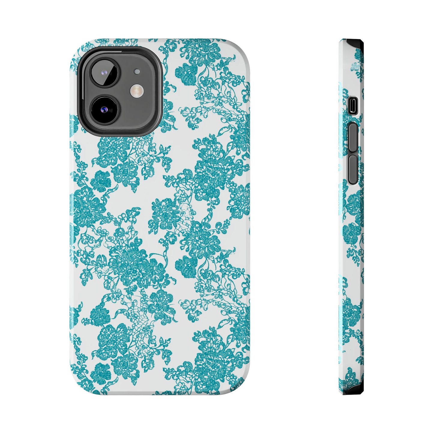 Boho Bliss | Teal on White Lace