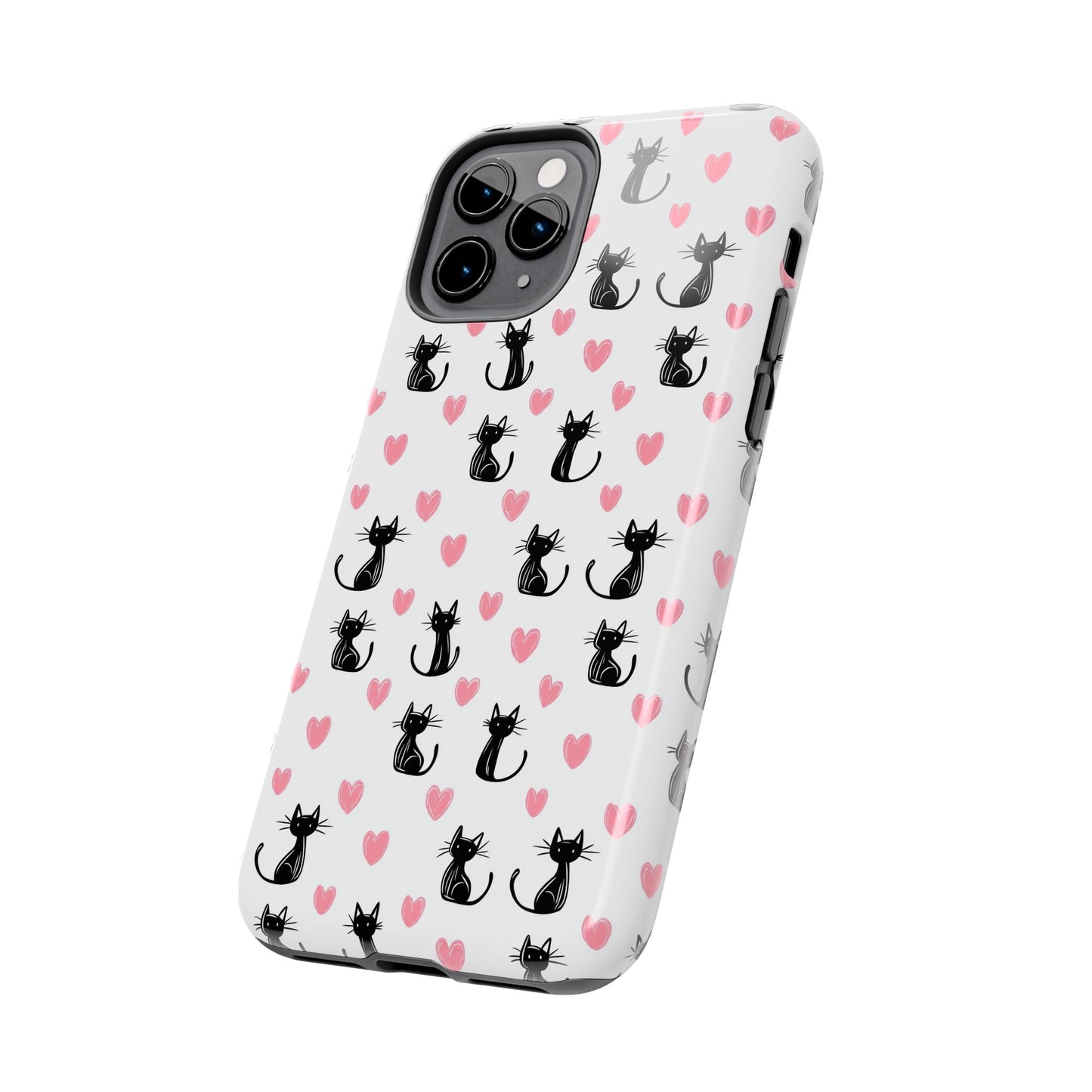 Animal Instinct | Black Cats & Pink Hearts