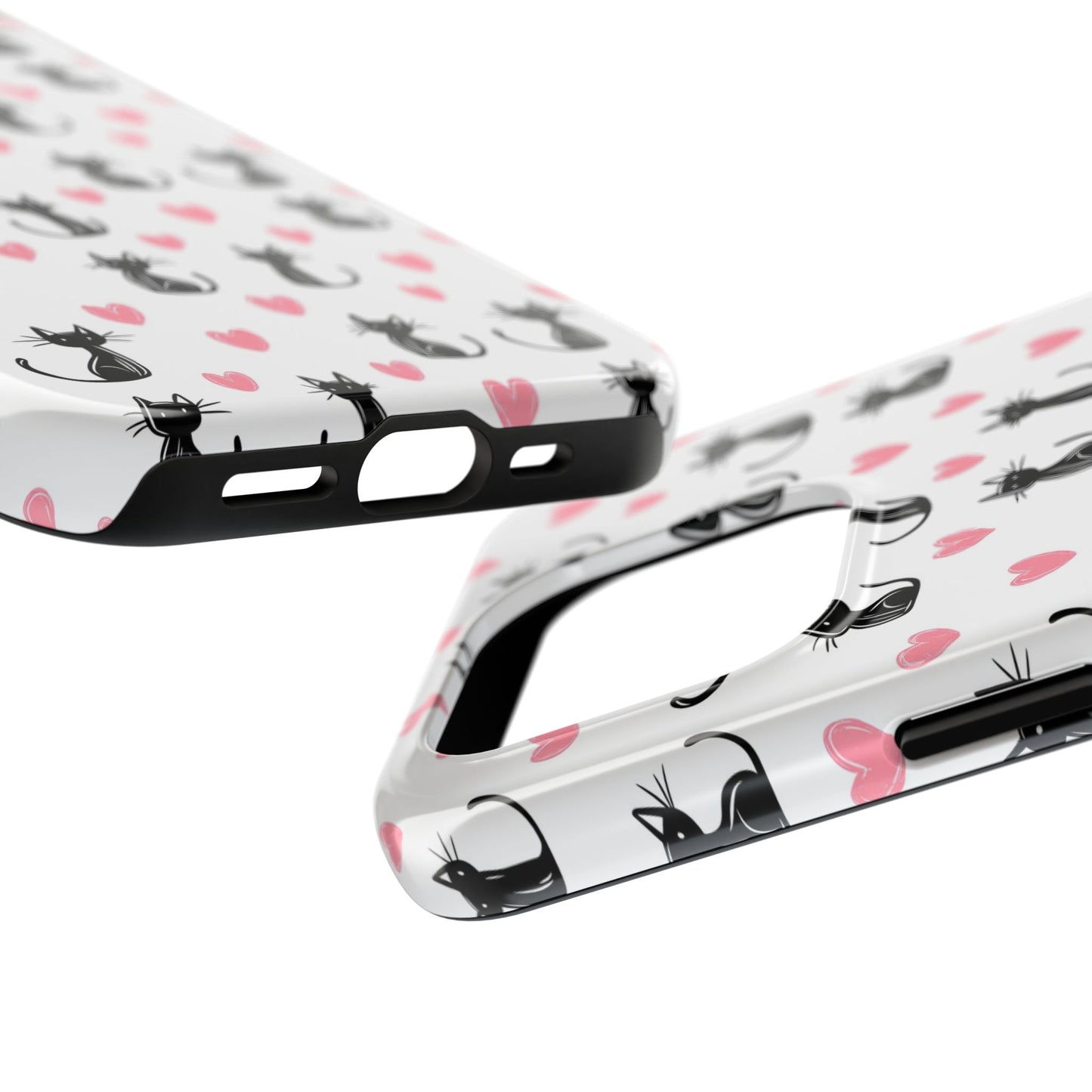 Animal Instinct | Black Cats & Pink Hearts