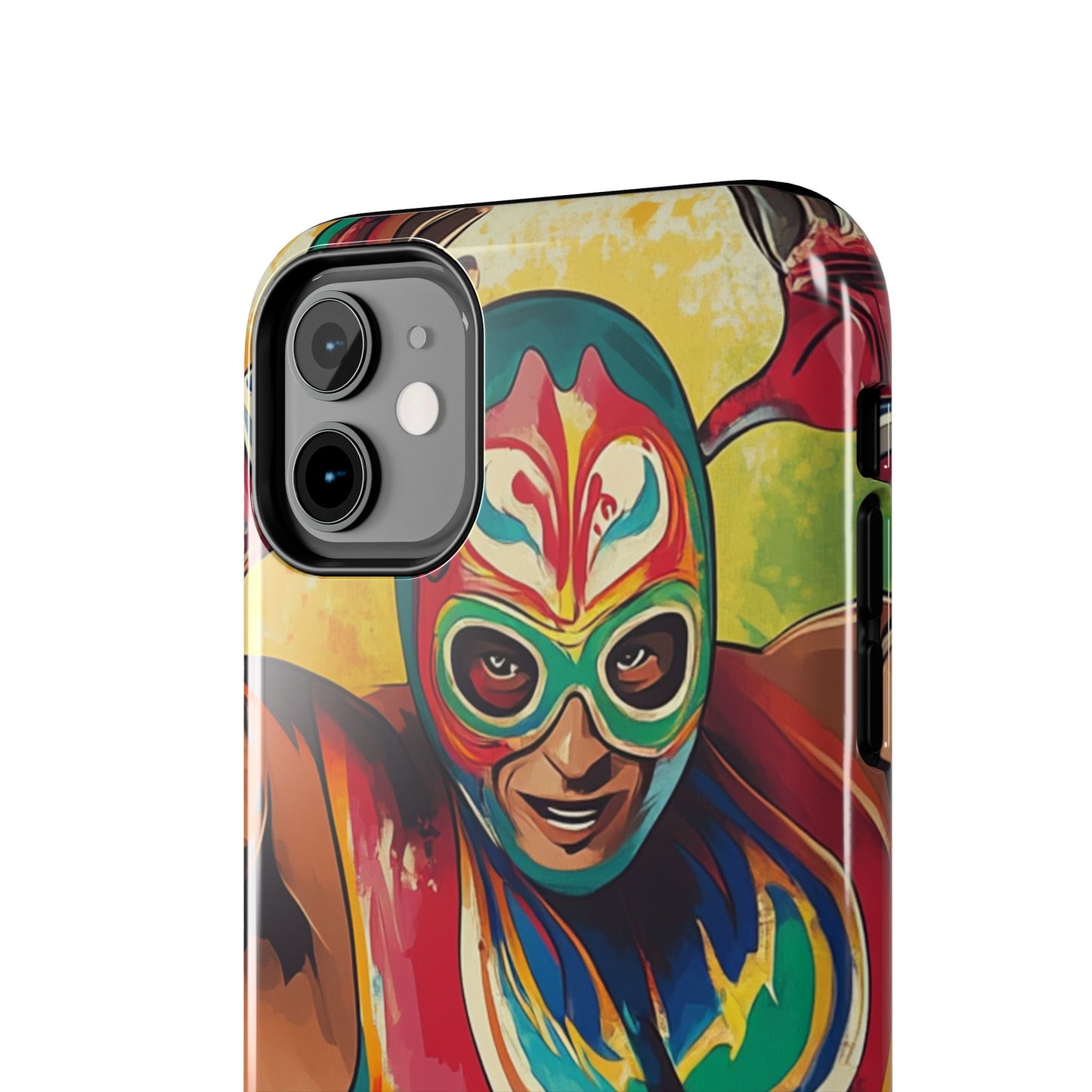 Mexicana de Corazon | Colorful Lucha Libre Wrestler