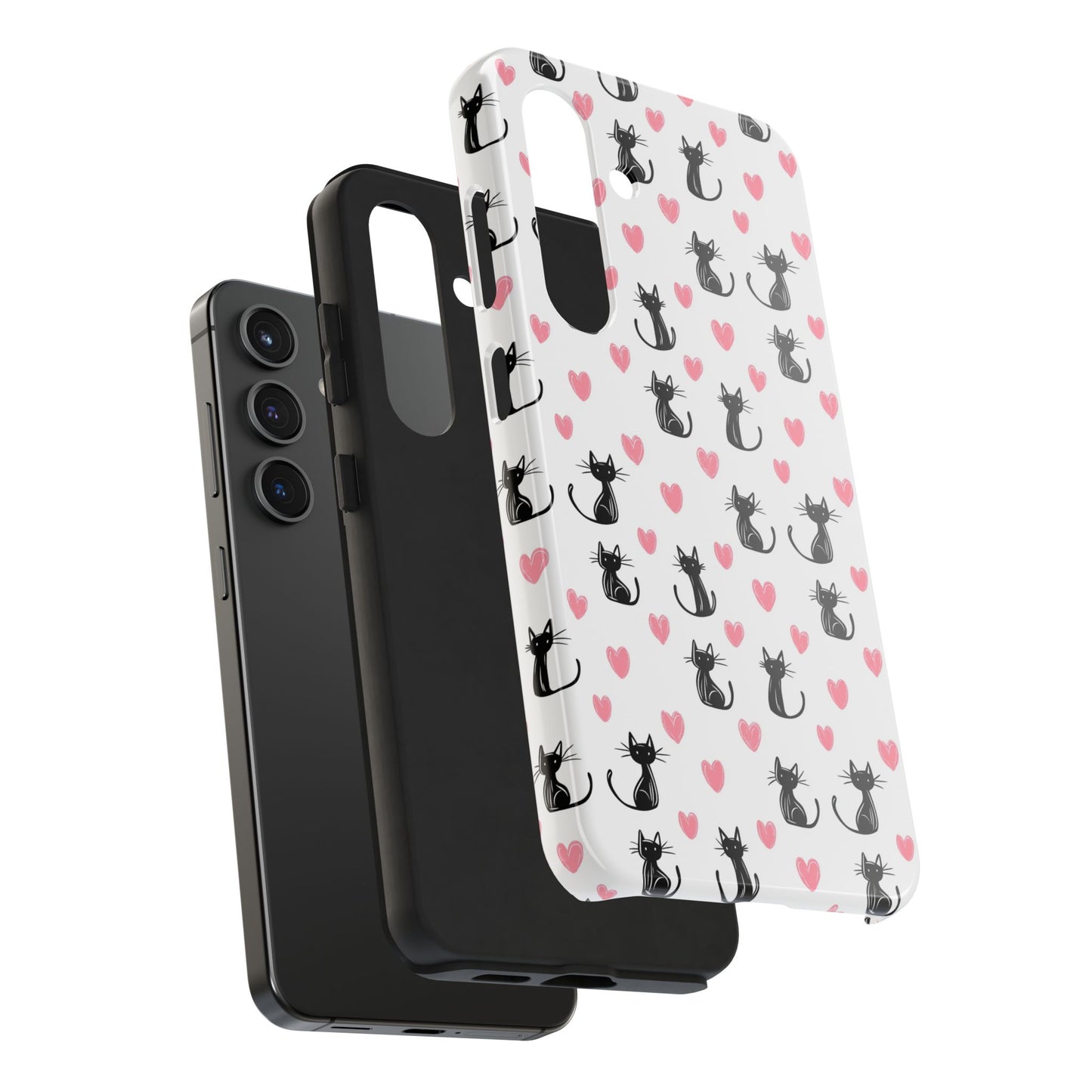 Animal Instinct | Black Cats & Pink Hearts