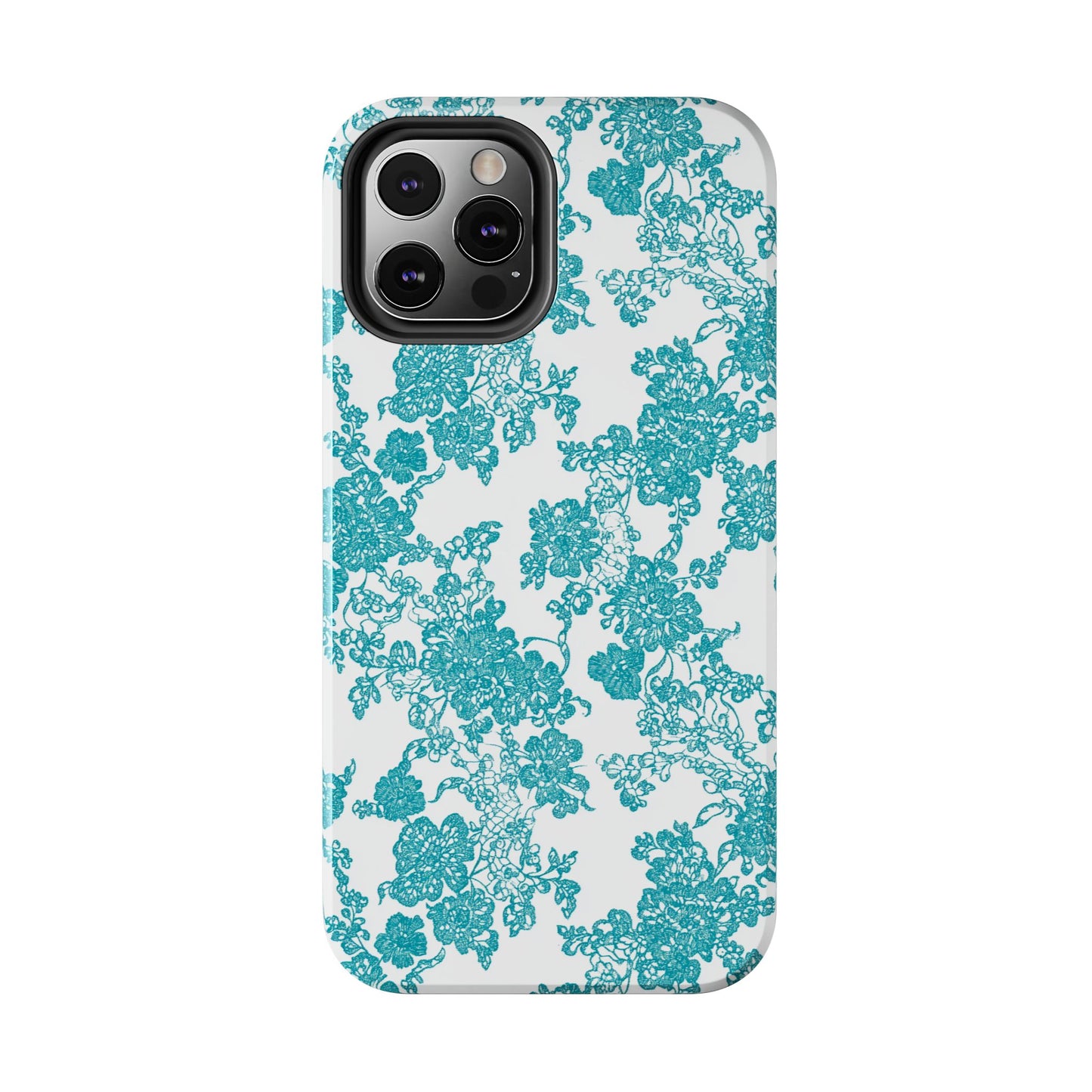 Boho Bliss | Teal on White Lace