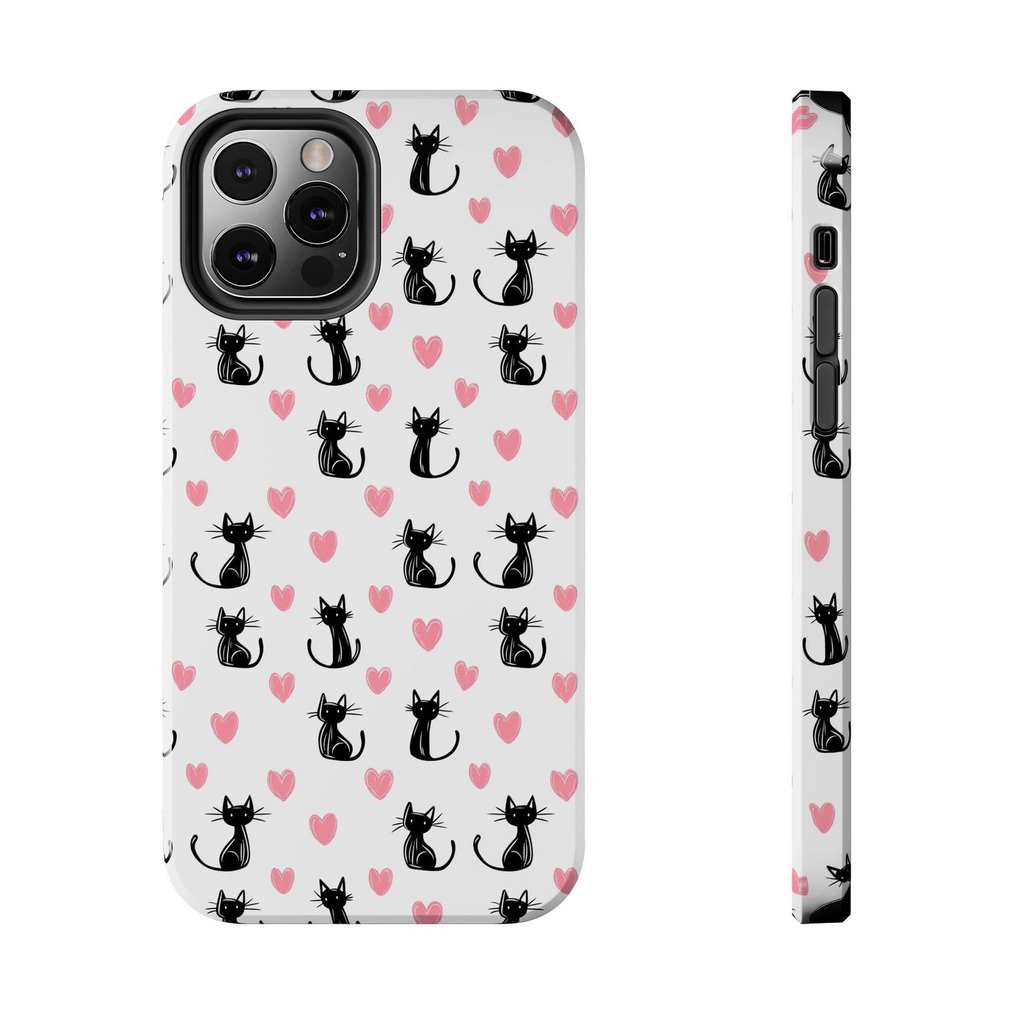 Animal Instinct | Black Cats & Pink Hearts