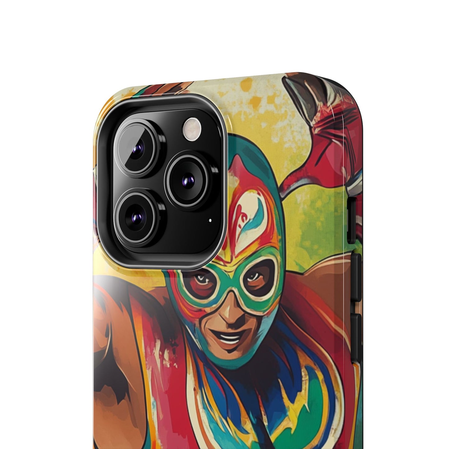 Mexicana de Corazon | Colorful Lucha Libre Wrestler