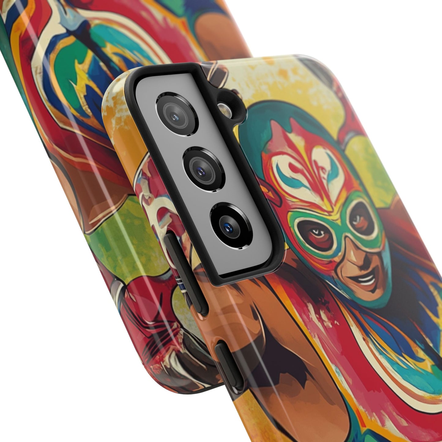 Mexicana de Corazon | Colorful Lucha Libre Wrestler