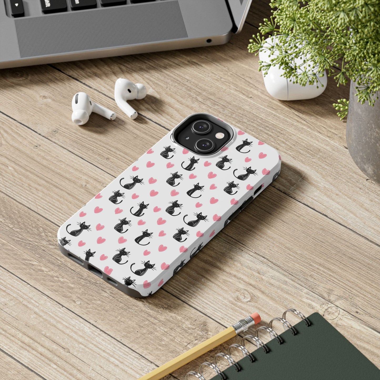 Animal Instinct | Black Cats & Pink Hearts