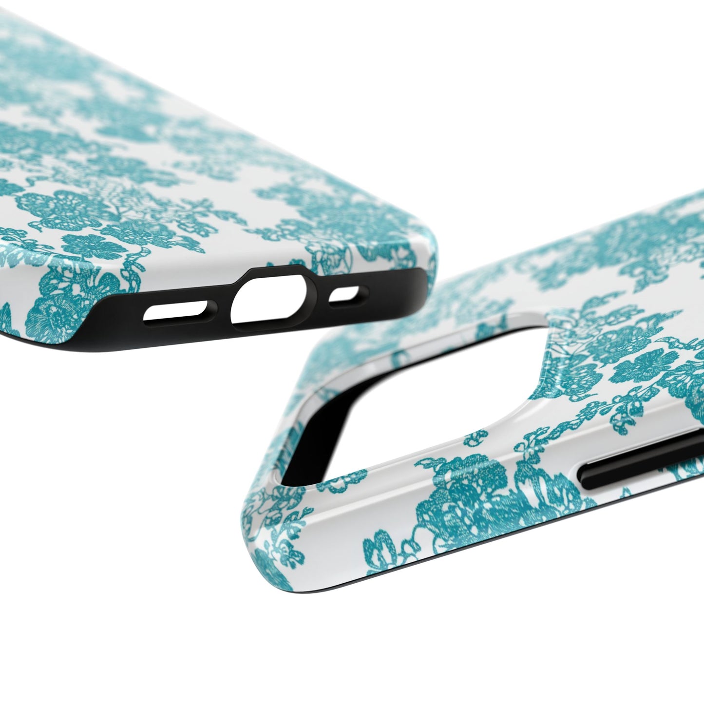 Boho Bliss | Teal on White Lace