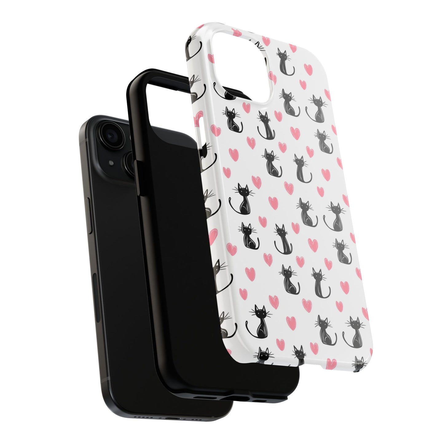Animal Instinct | Black Cats & Pink Hearts