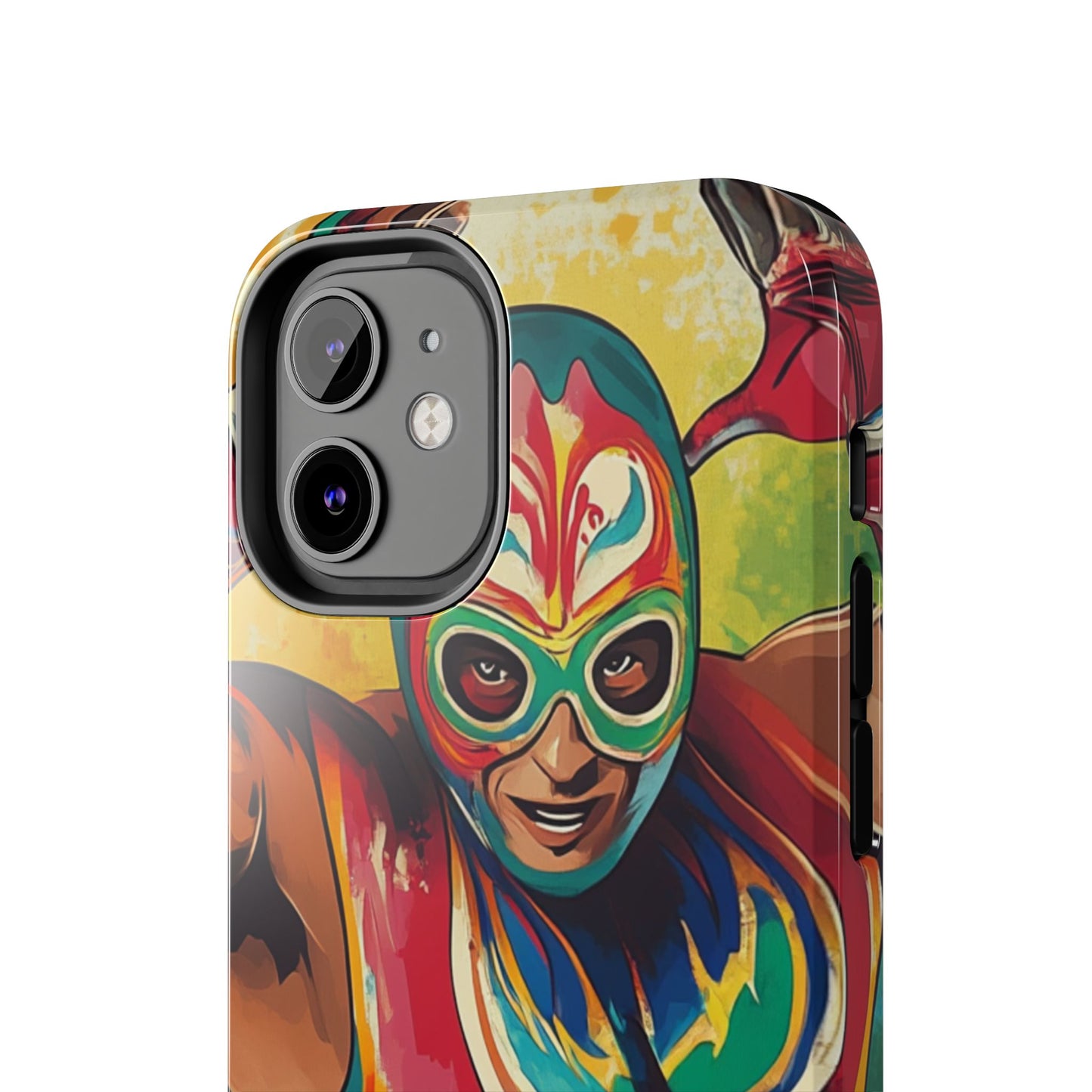 Mexicana de Corazon | Colorful Lucha Libre Wrestler
