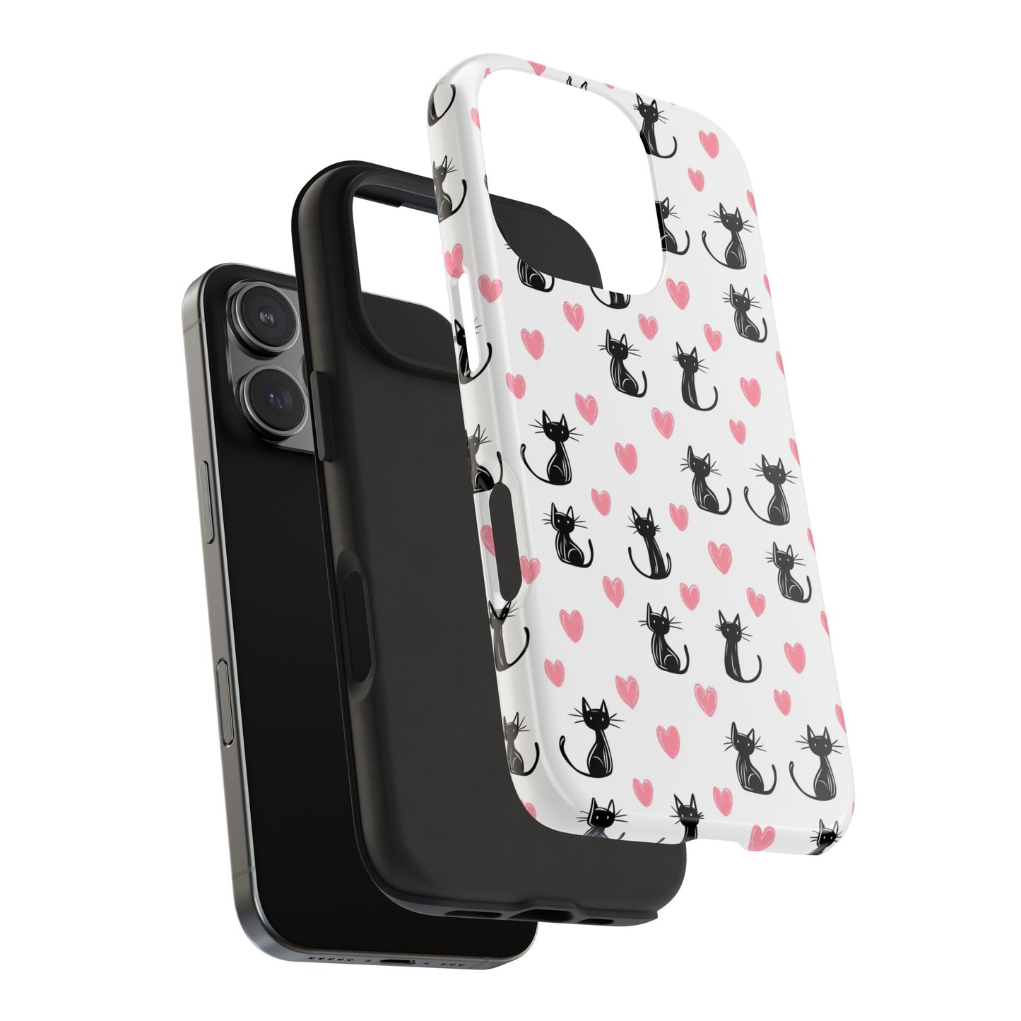 Animal Instinct | Black Cats & Pink Hearts
