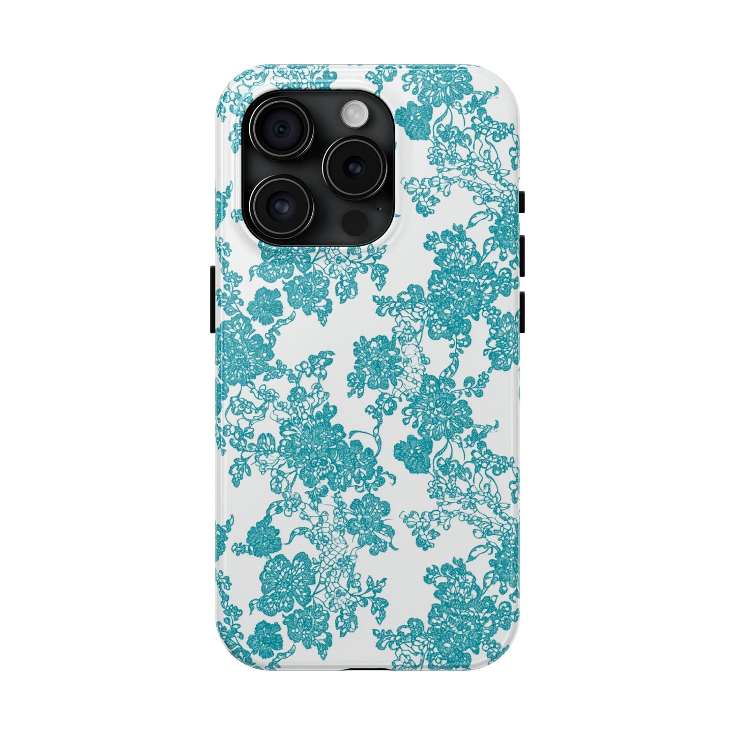 Boho Bliss | Teal on White Lace