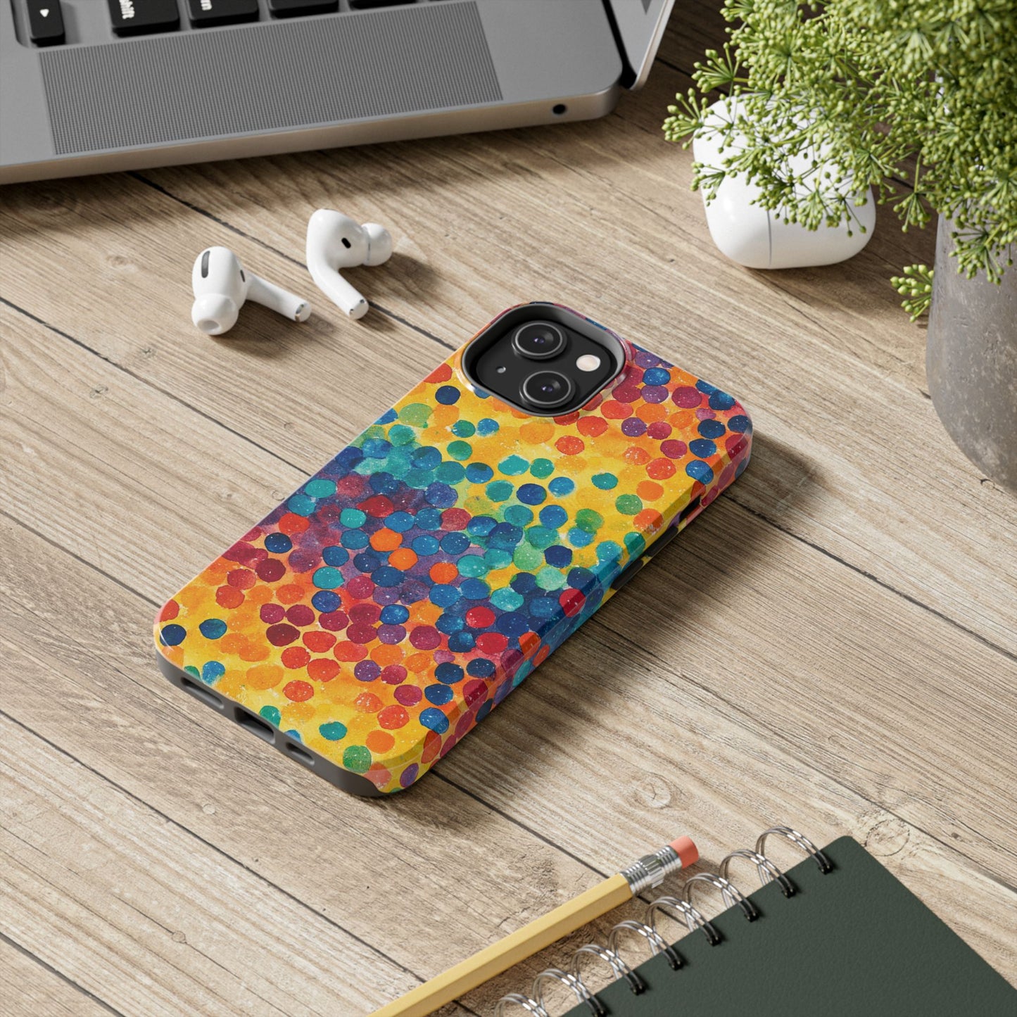 Trendy Spots | Rainbow Polka Dots