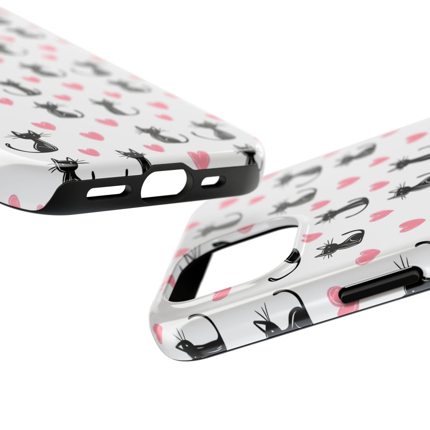 Animal Instinct | Black Cats & Pink Hearts