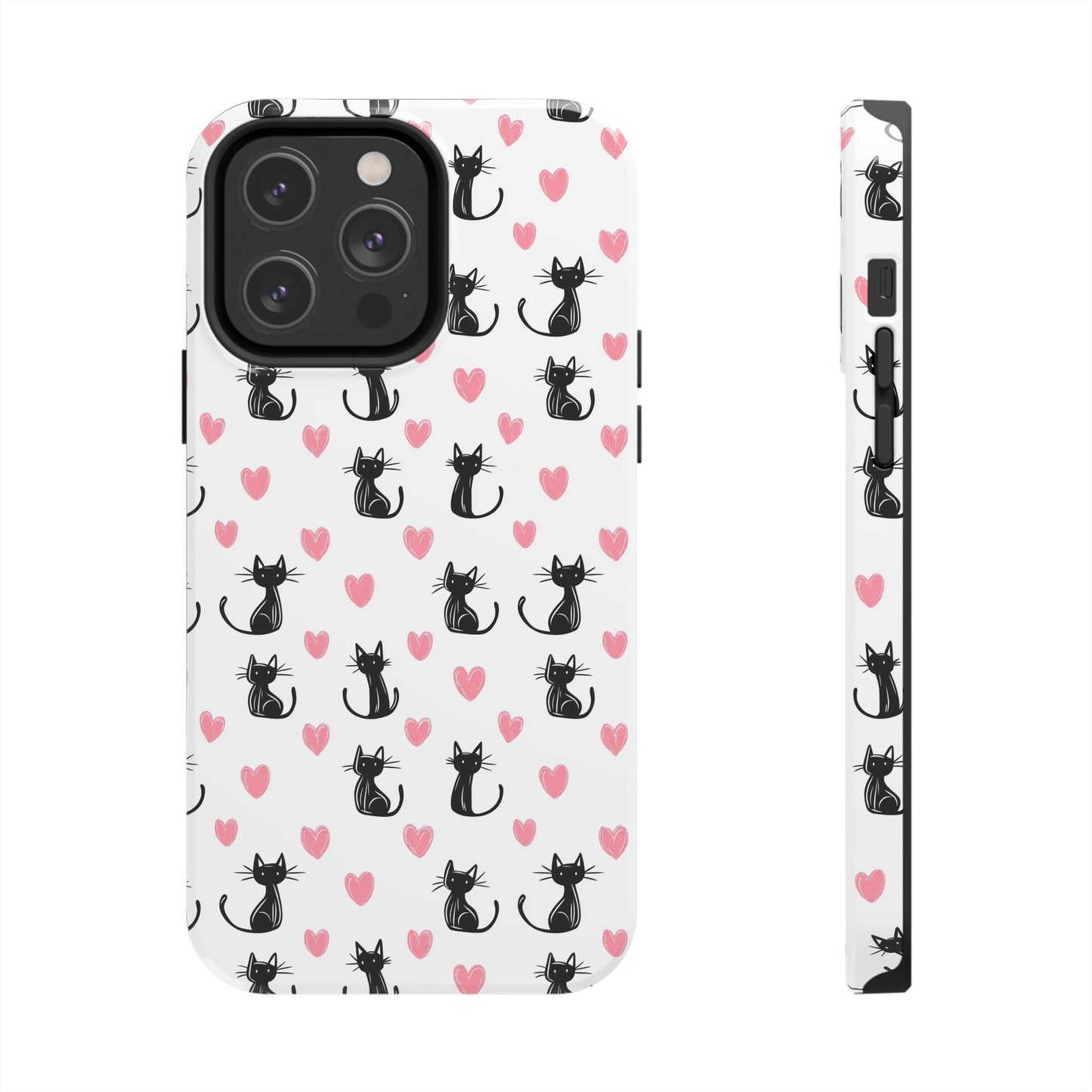 Animal Instinct | Black Cats & Pink Hearts