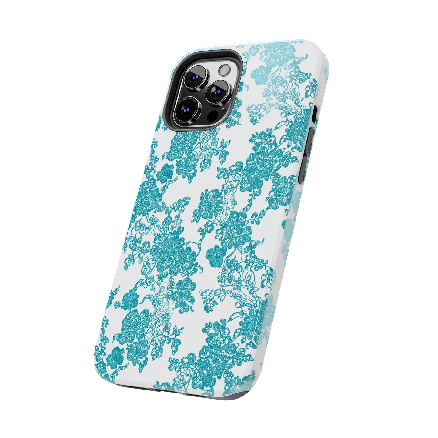 Boho Bliss | Teal on White Lace