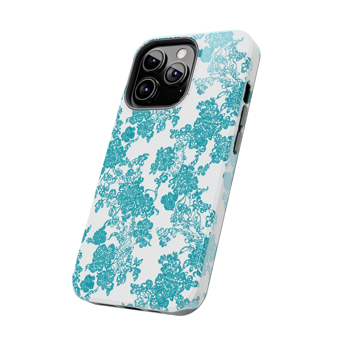Boho Bliss | Teal on White Lace