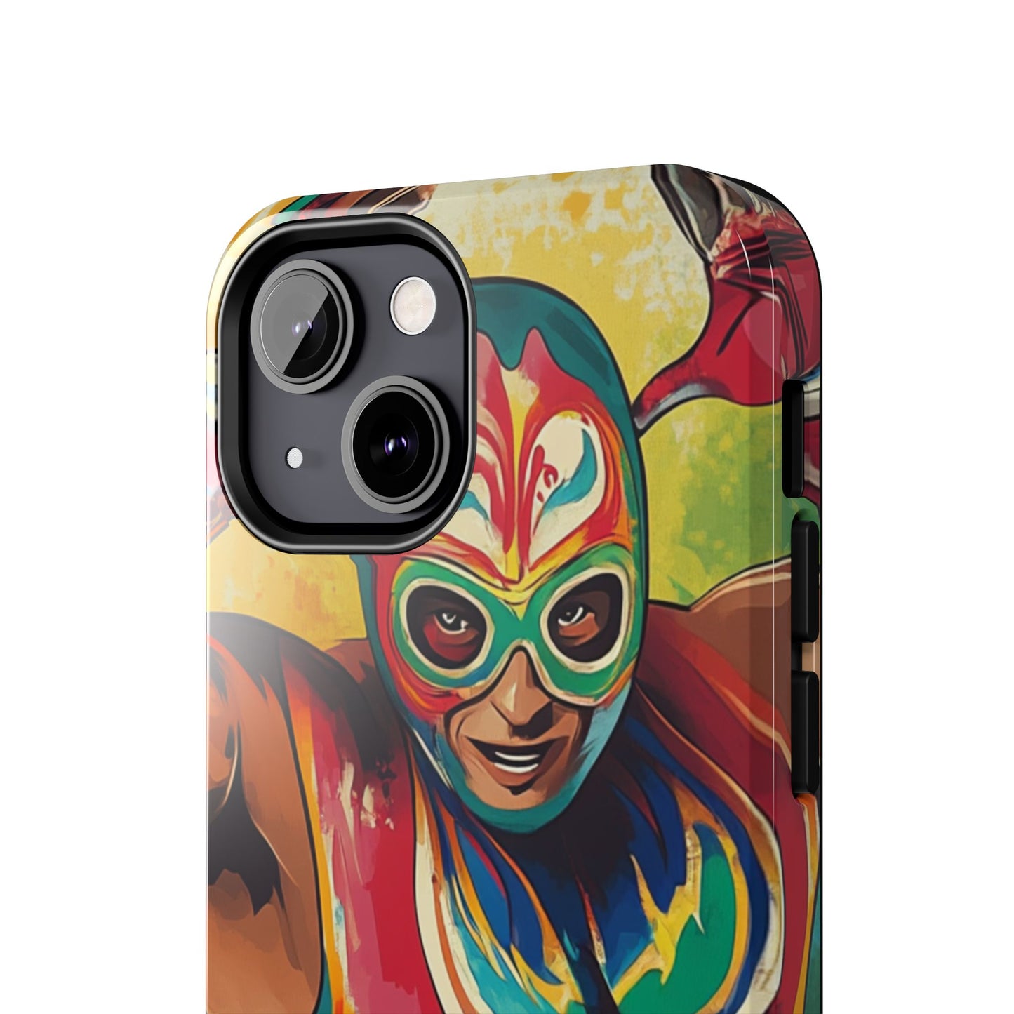Mexicana de Corazon | Colorful Lucha Libre Wrestler